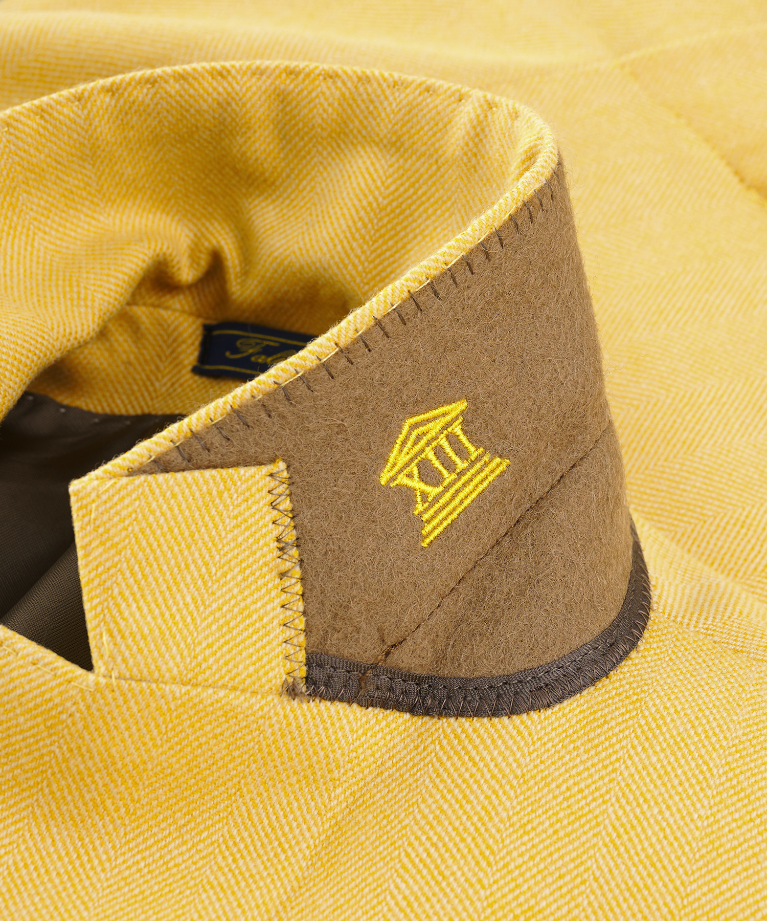 Colbert geel wol/kasjmier