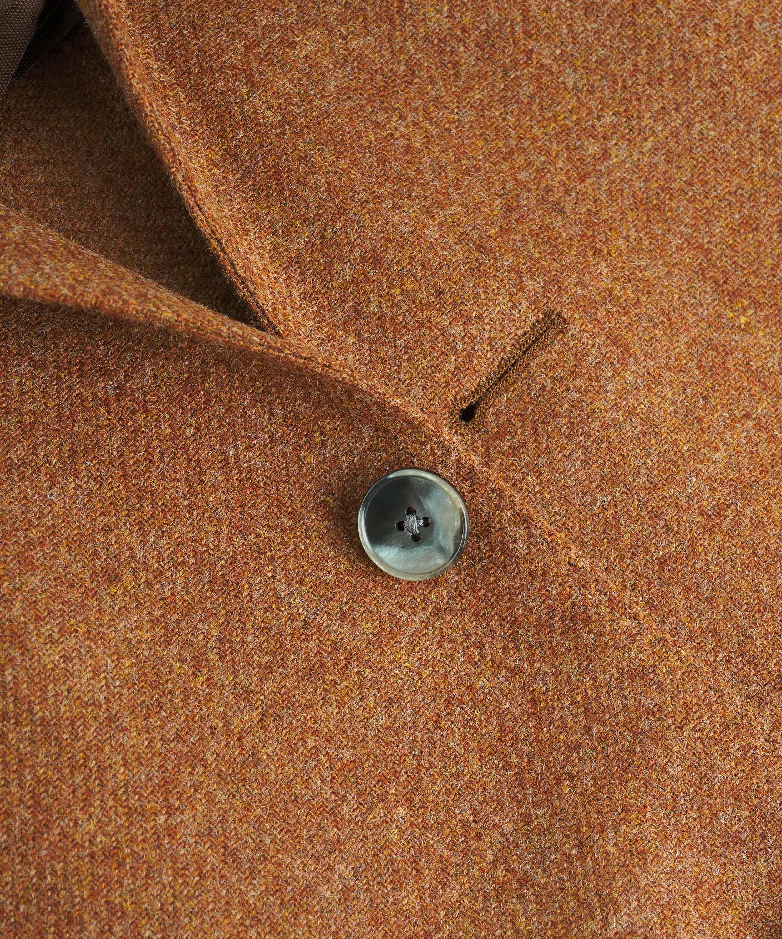 Colbert Shetland wol roestbruin (woven by Moon)