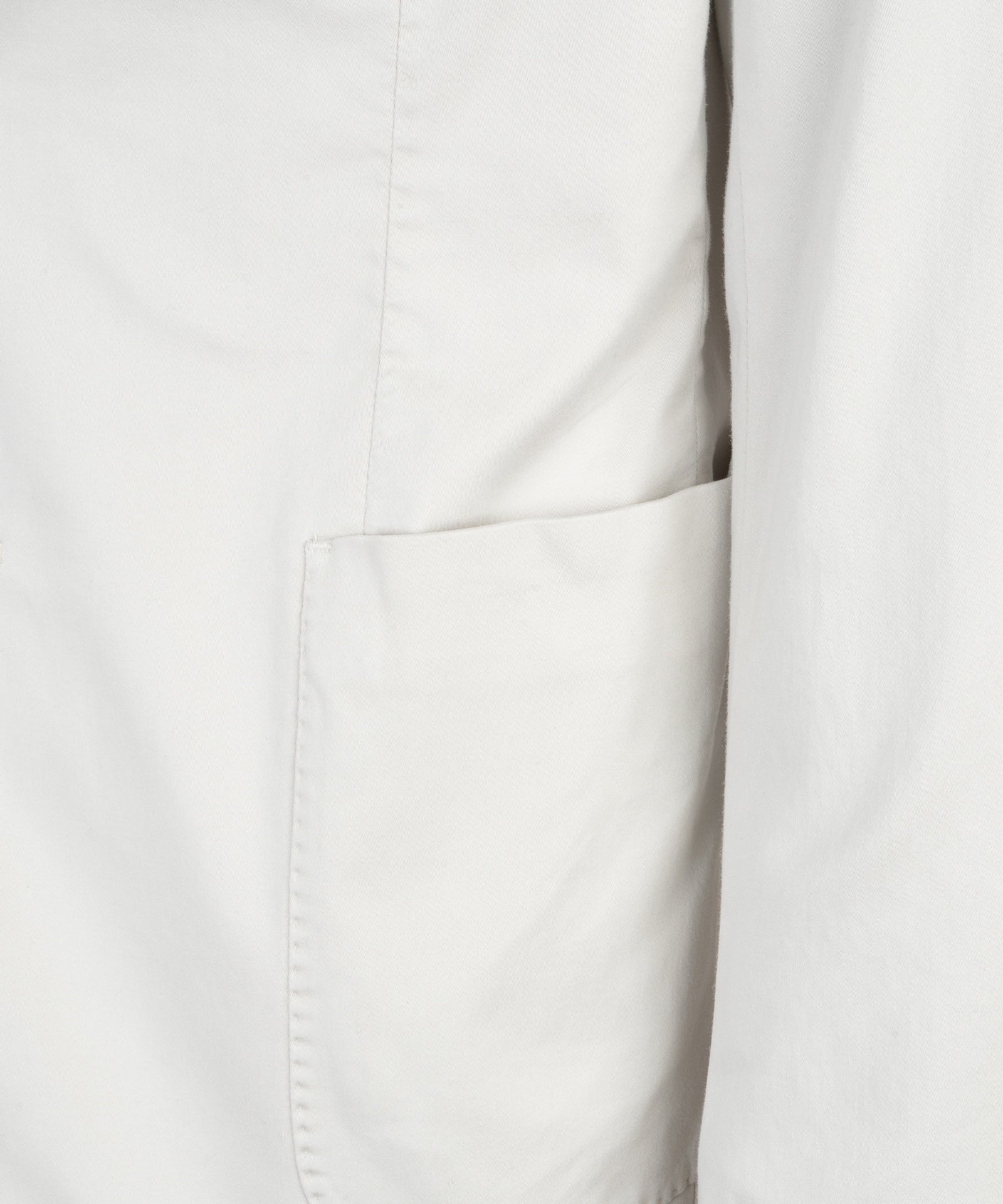 Colbert lyocell/katoen stretch garment-dyed off-white