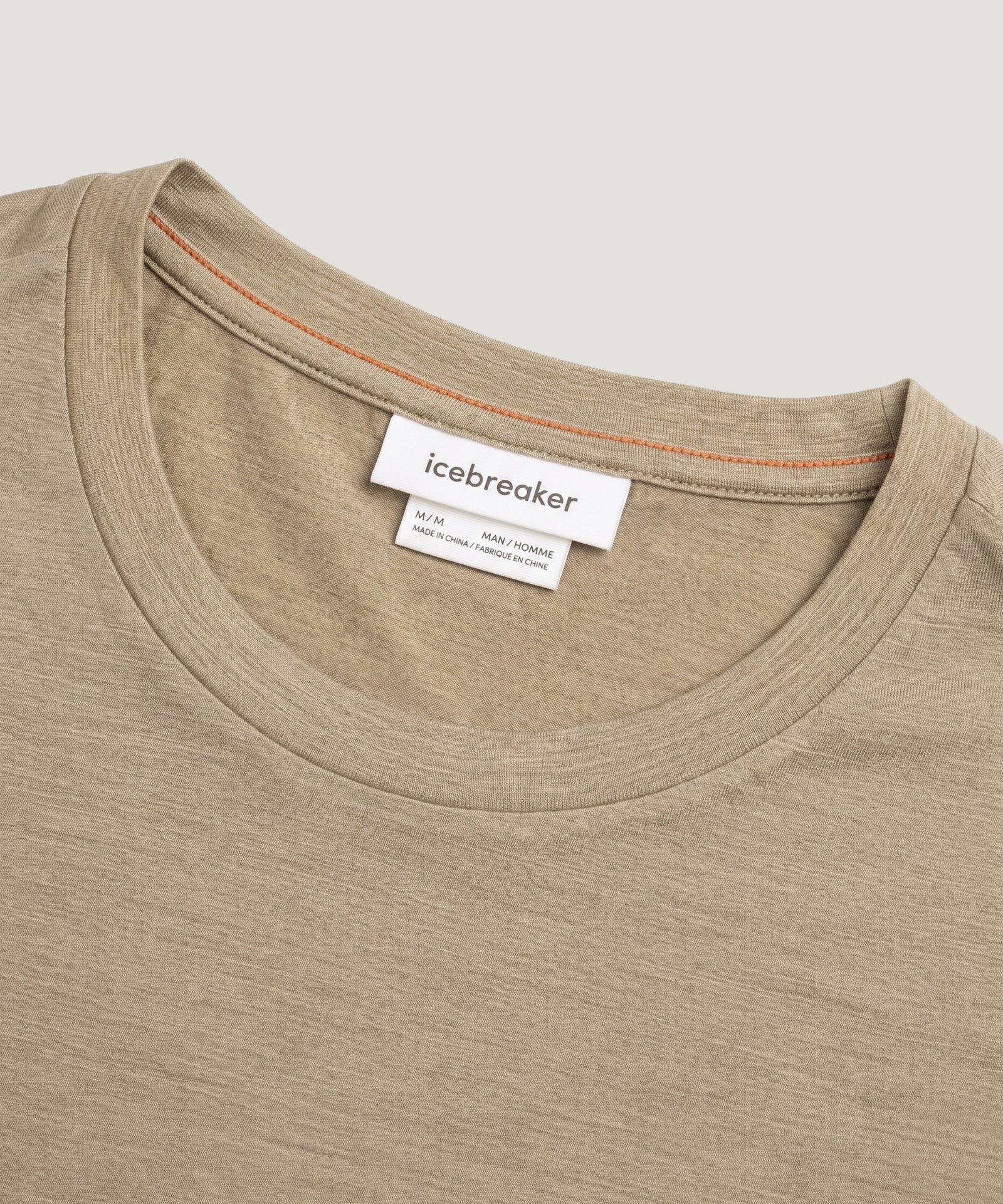 ICEBREAKER 150 Tech Lite III T-shirt merinowol flagstone zand - THE SOCIETY SHOP