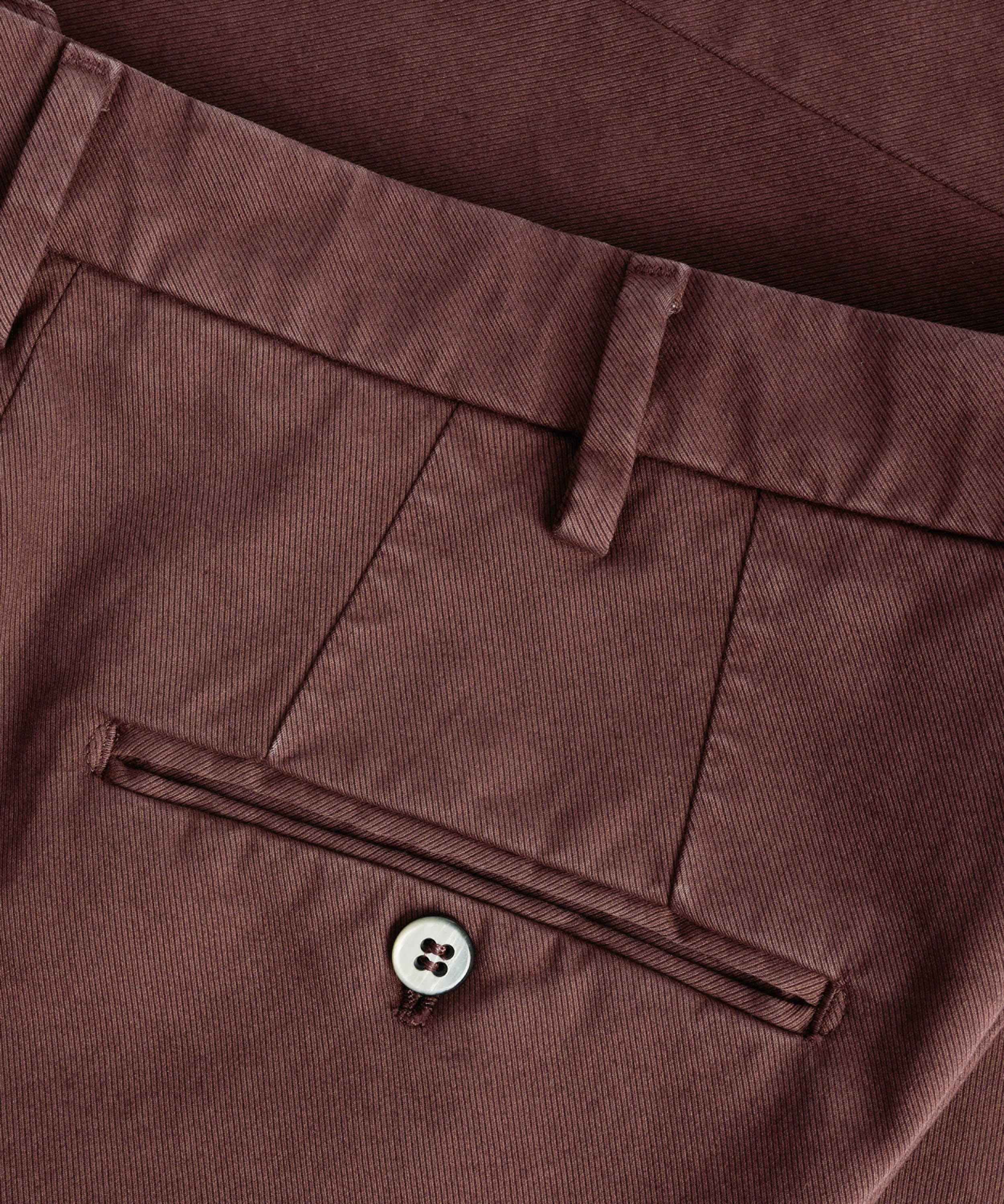 New York style chino katoen/modal stretch donkerrood