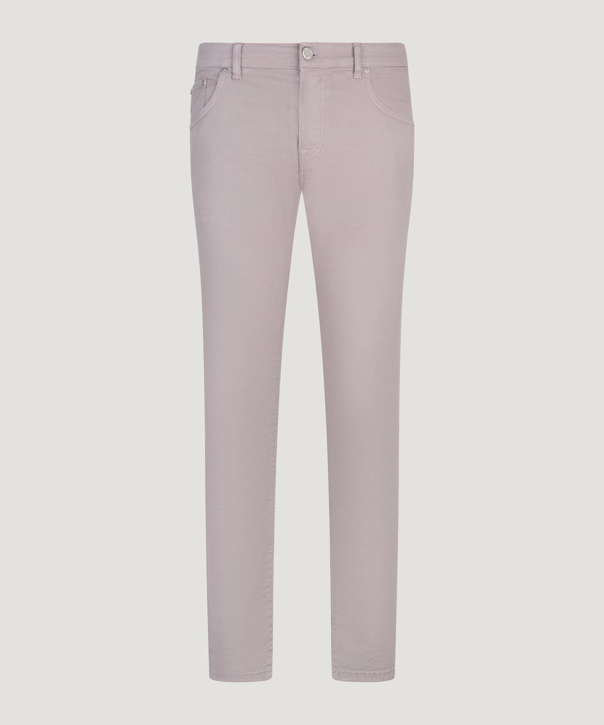 Breakbeat 5-pocket katoen/lyocell stretch lichtroze