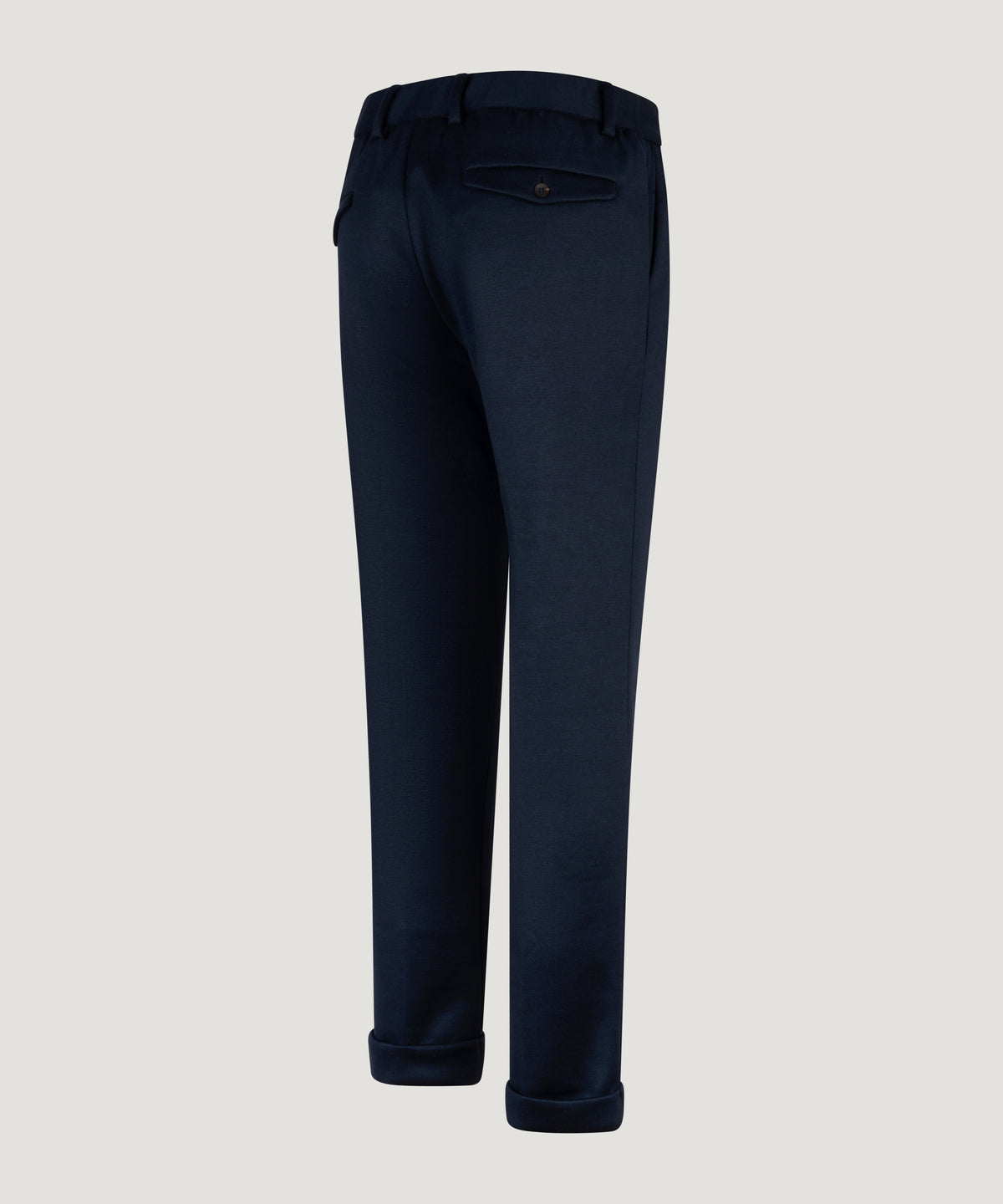 Broek merinowol/TENCEL jersey donkerblauw