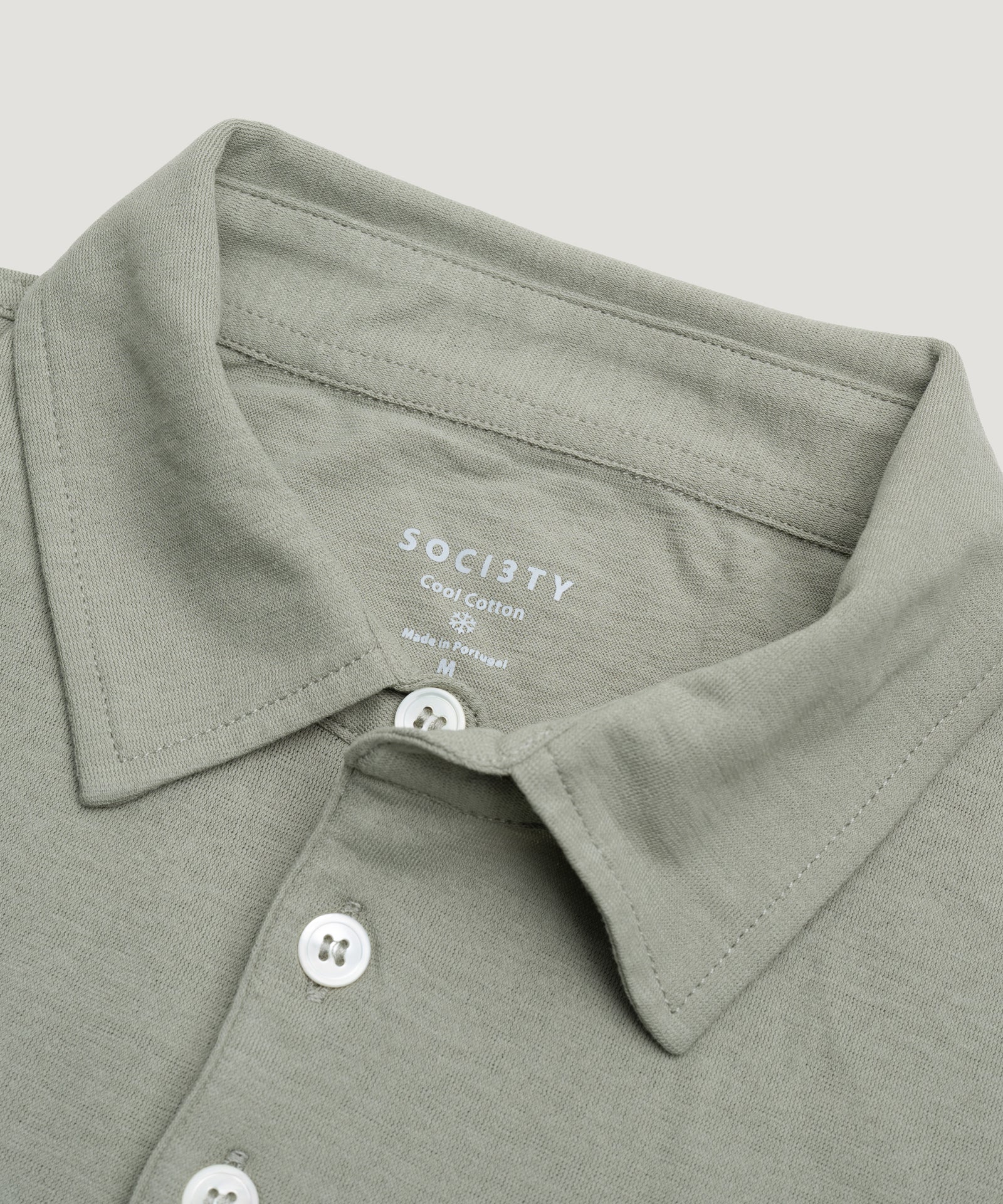 Polo Cool Cotton saliegroen