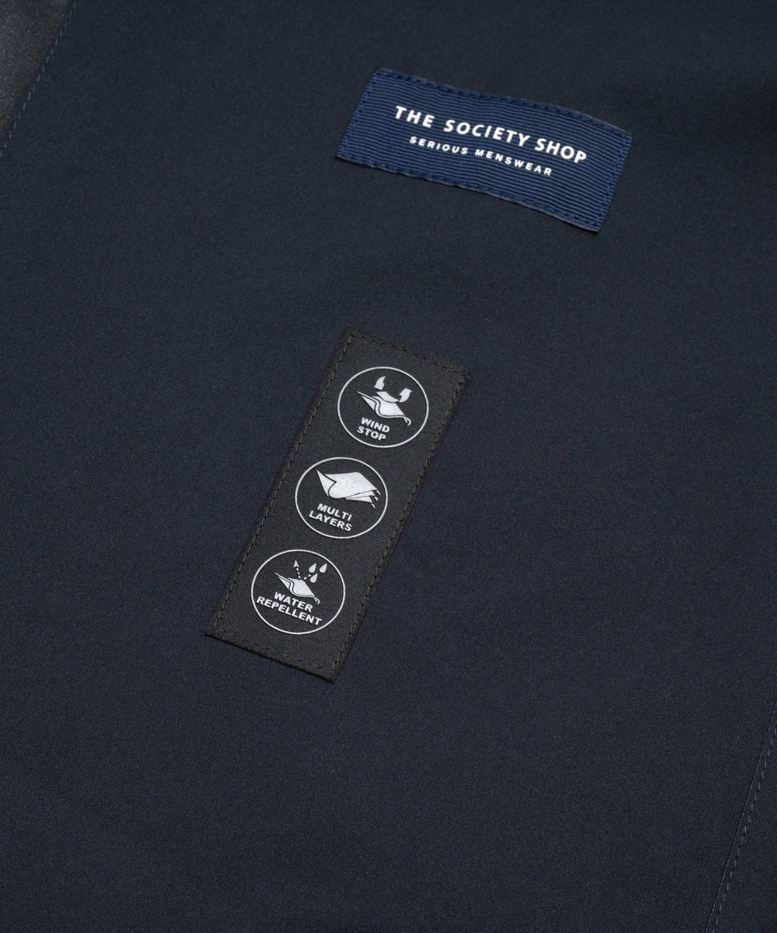 Japanese Tech Coat donkerblauw