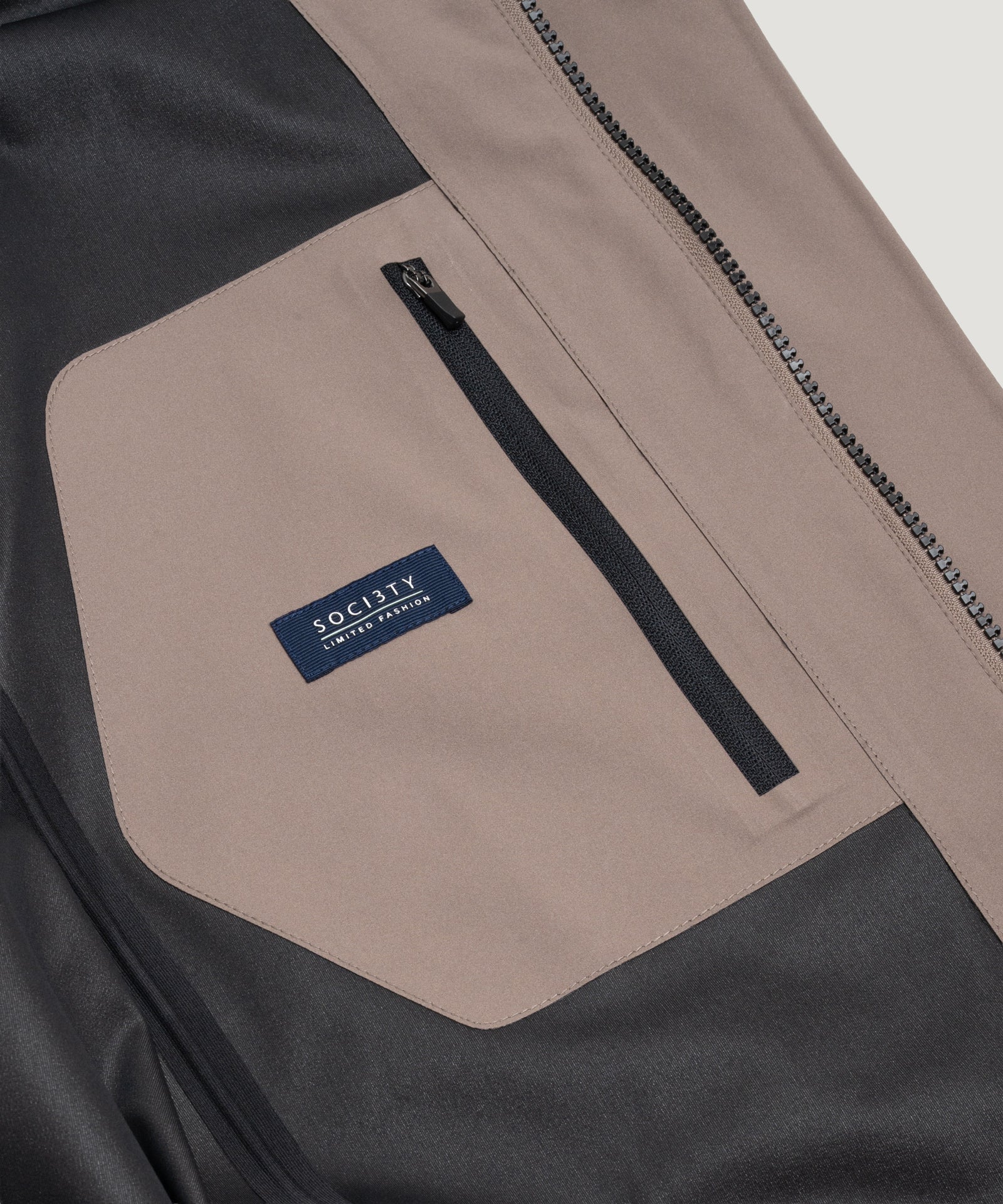 Japanese Tech Coat taupe