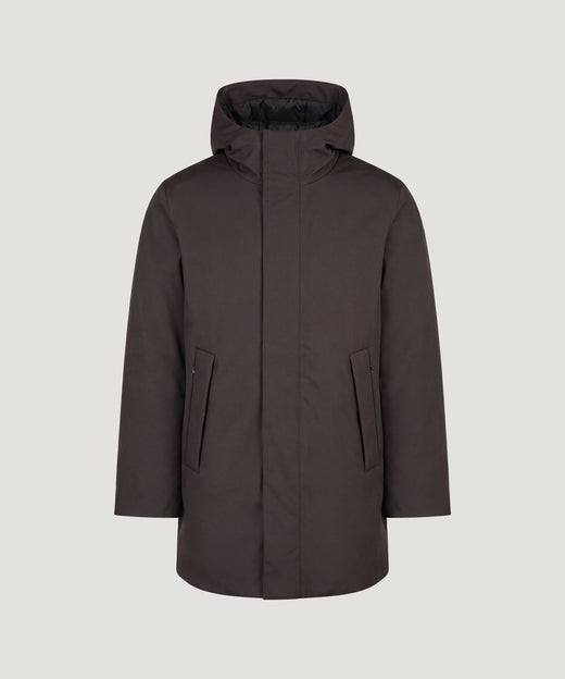 Tech Parka donkerbruin