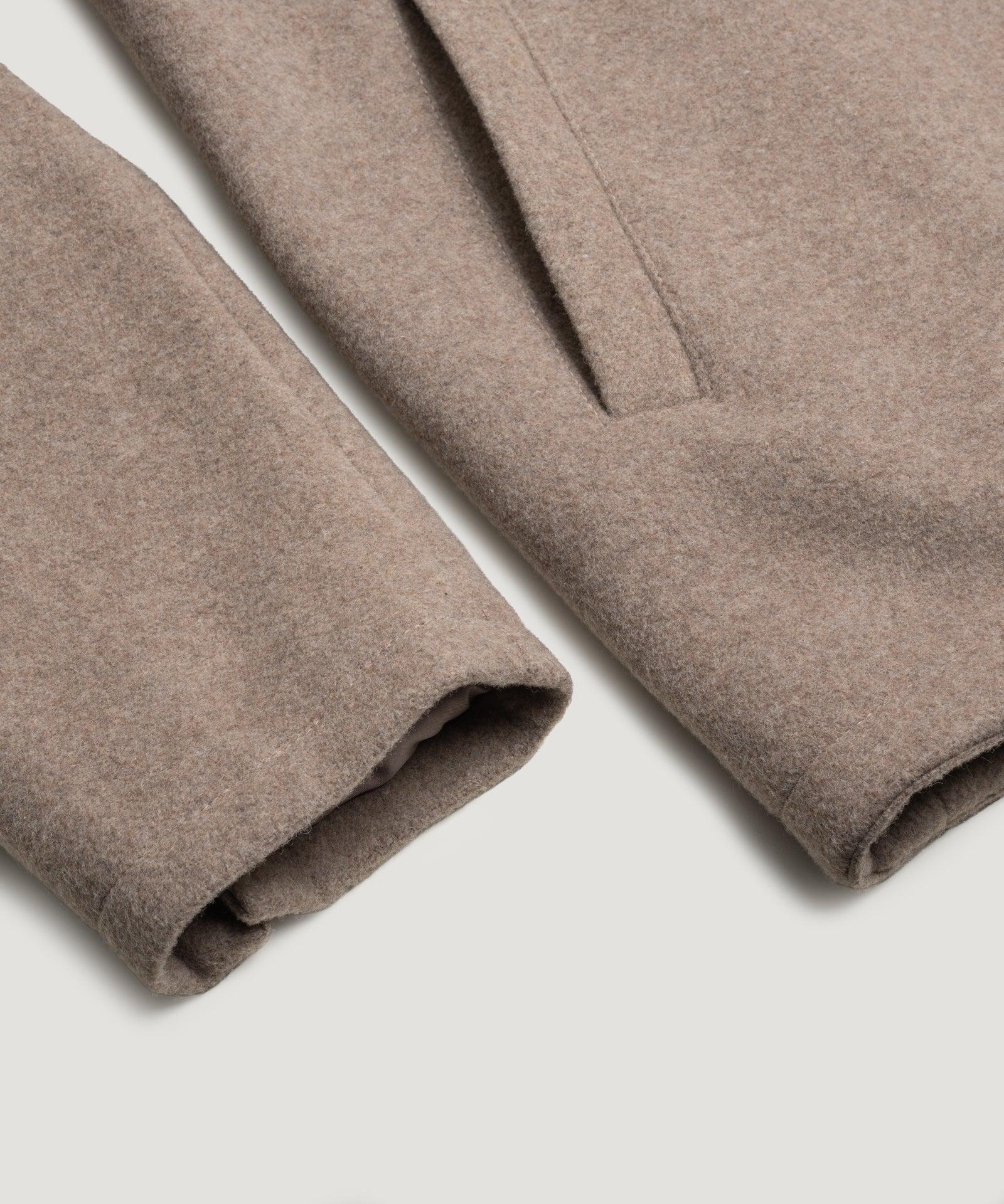 Jacket wolmix Lanificio Robertex zand