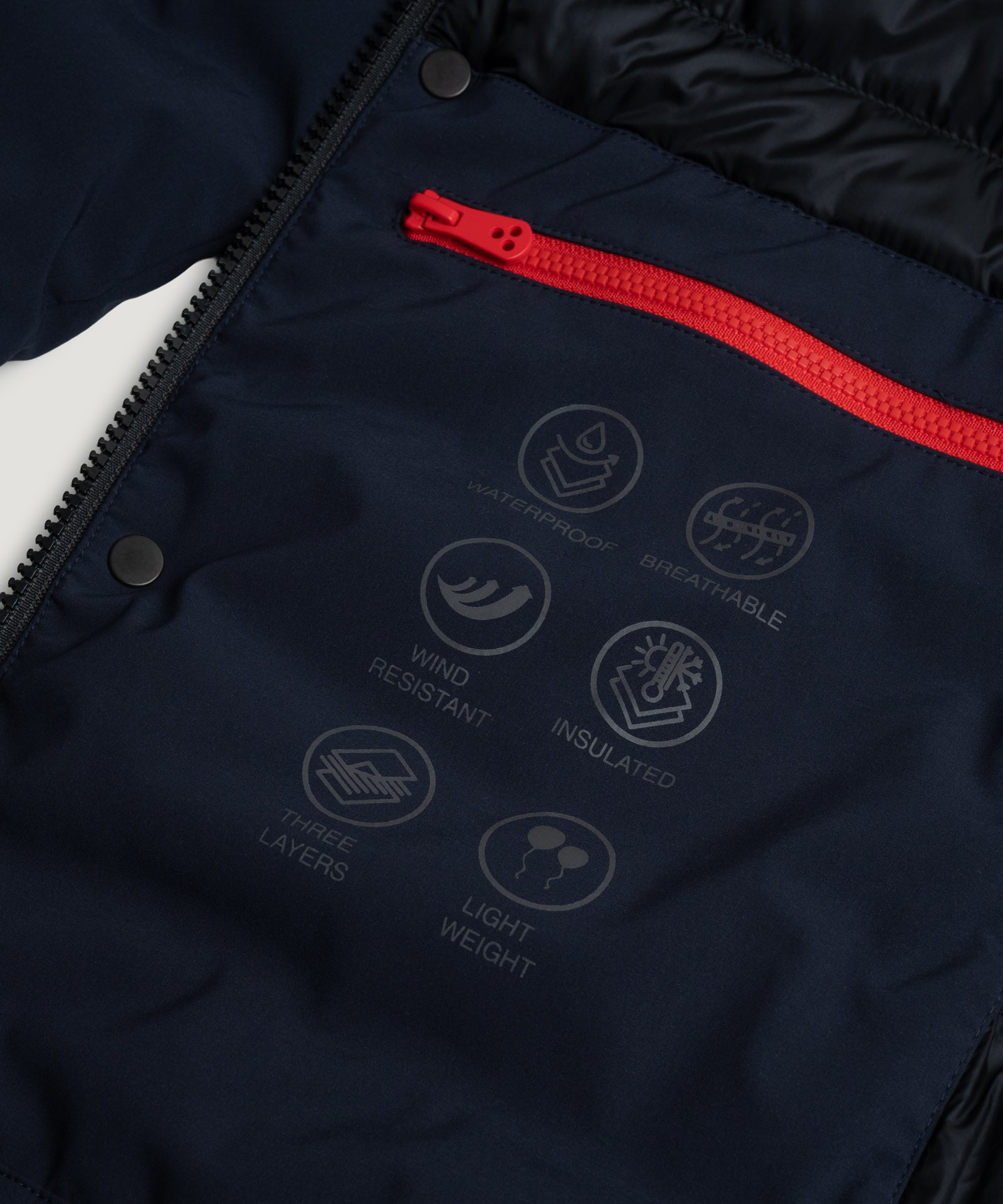 Peebles SRTR Grs 01 jas donkerblauw