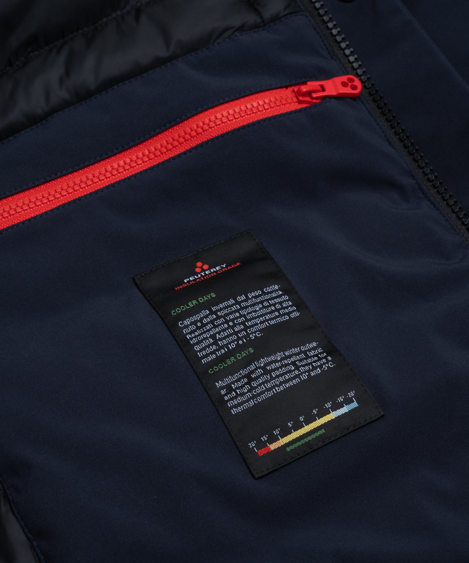 Peebles SRTR Grs 01 jas donkerblauw