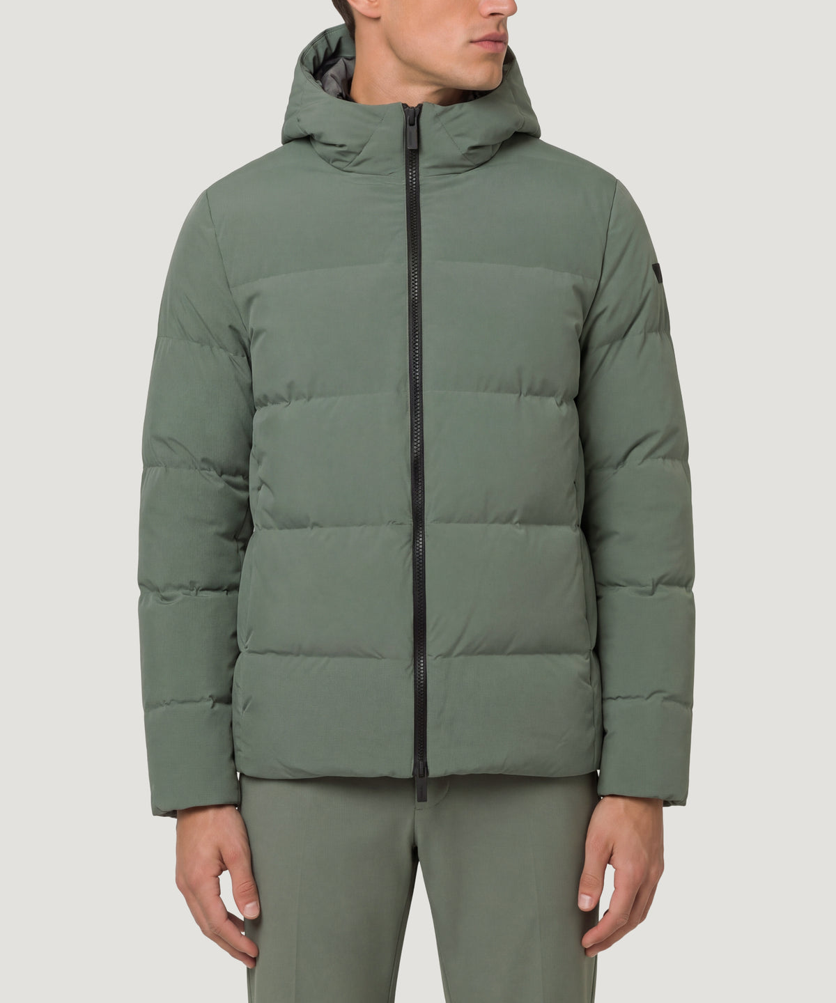 SuperRRDuck! Tubic 14 hood zip jacket groen