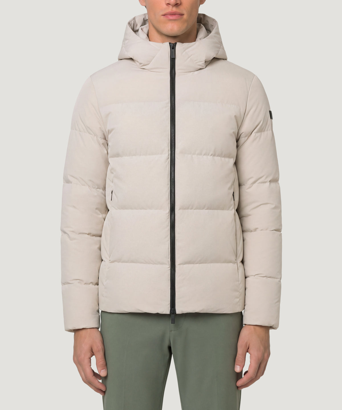 SuperRRDuck! Tubic 14 hood zip jacket off-white