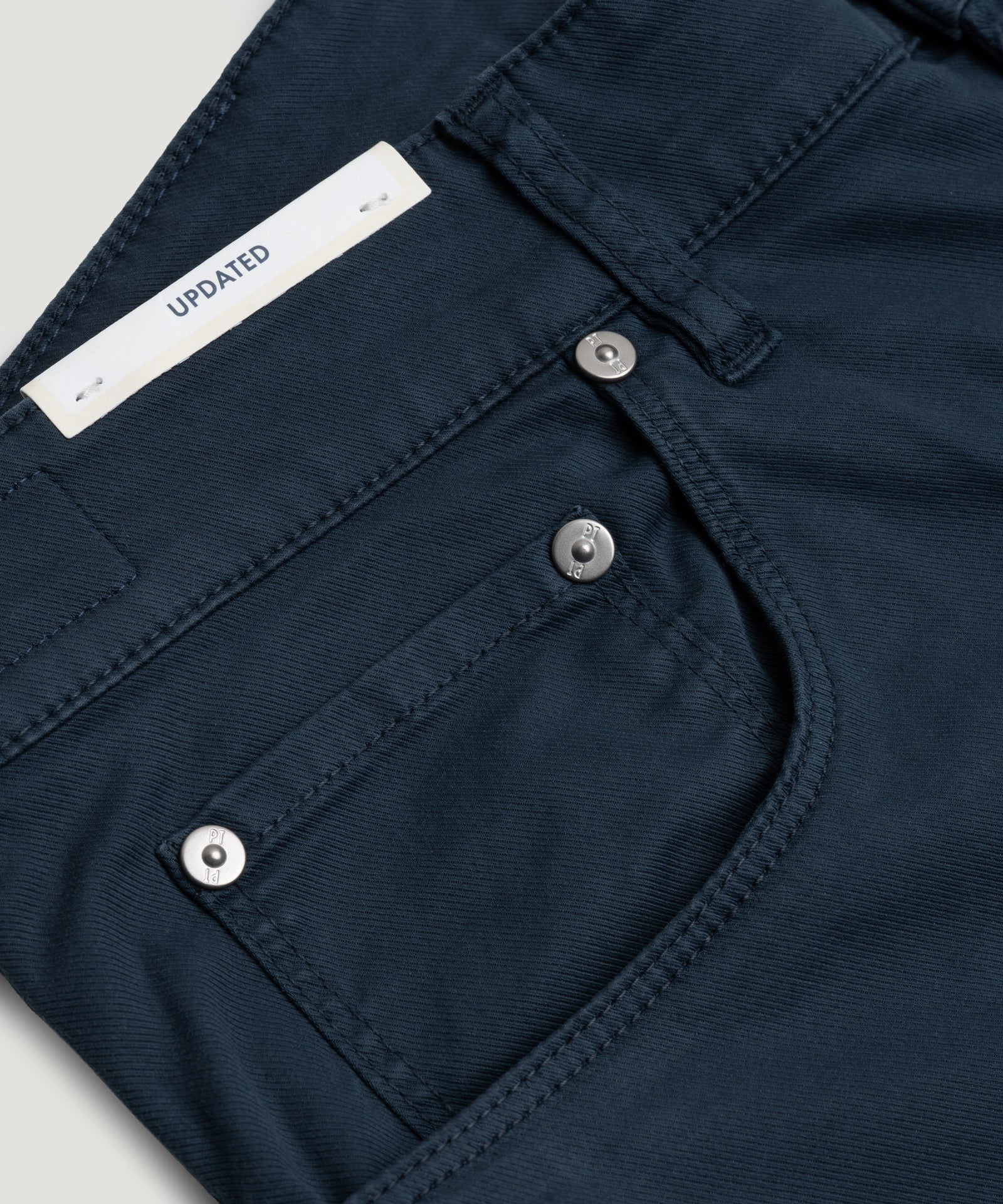 PT Torino 5 - pocket Jazz Updated katoen/lyocell stretch donkerblauw - THE SOCIETY SHOP