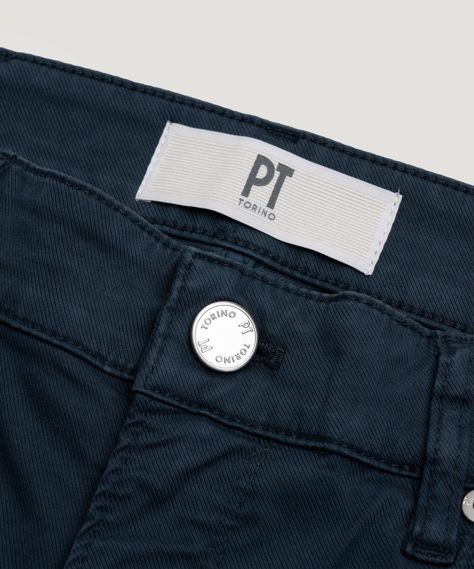 PT Torino 5 - pocket Jazz Updated katoen/lyocell stretch donkerblauw - THE SOCIETY SHOP