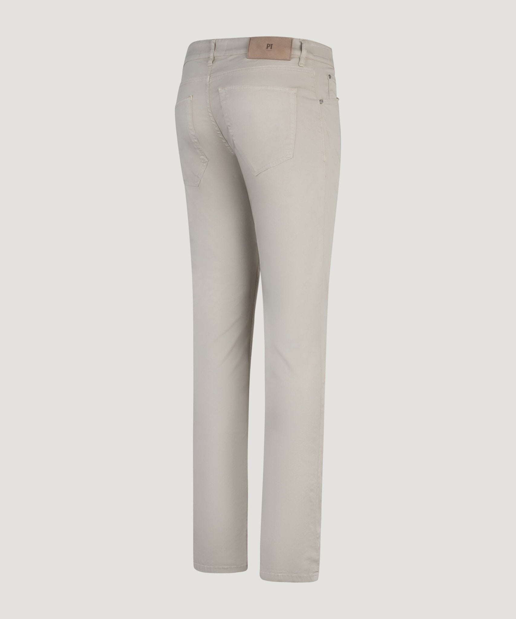 PT Torino 5 - pocket Jazz Updated katoen/lyocell stretch lichtbruin - THE SOCIETY SHOP
