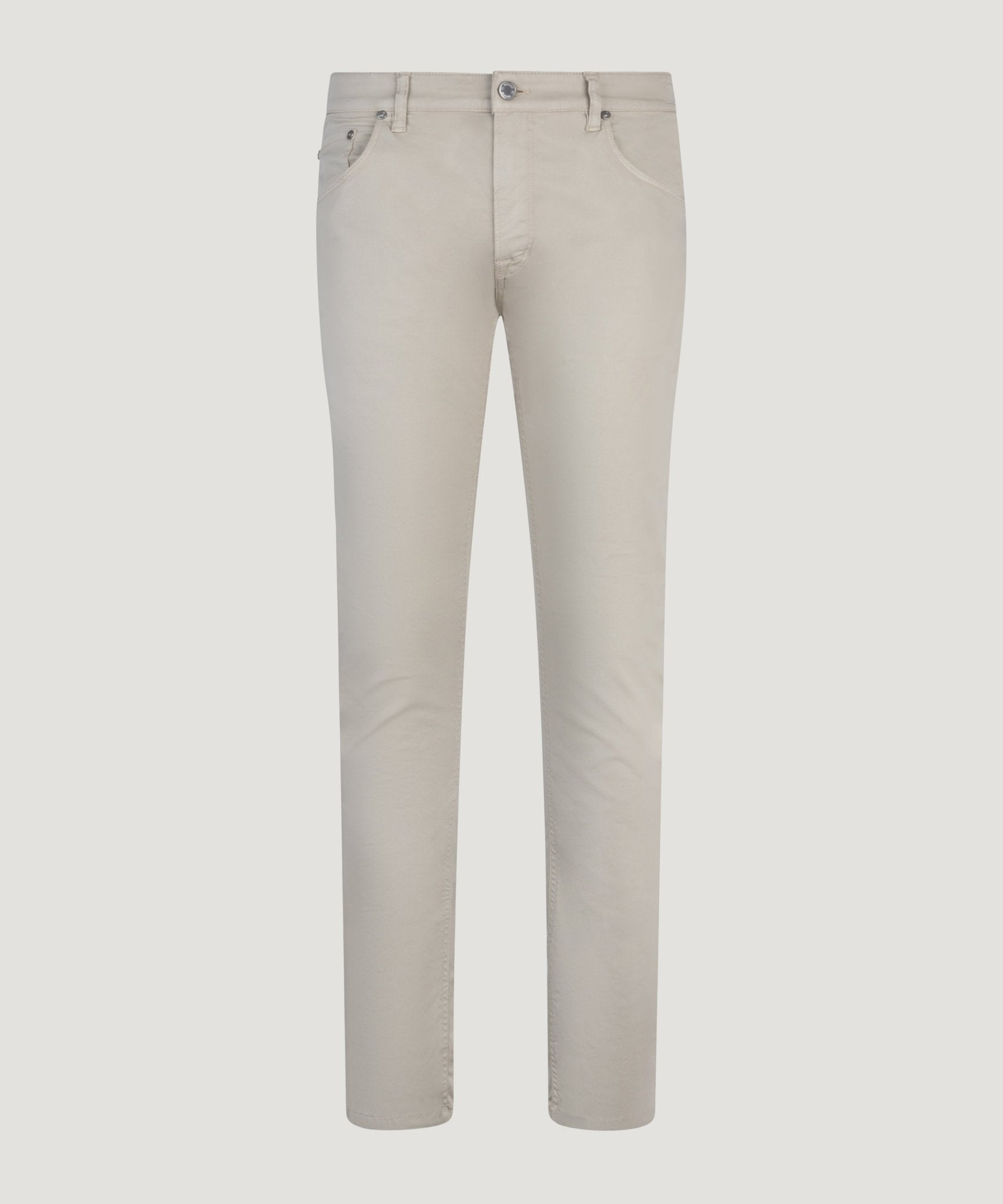PT Torino 5 - pocket Jazz Updated katoen/lyocell stretch lichtbruin - THE SOCIETY SHOP