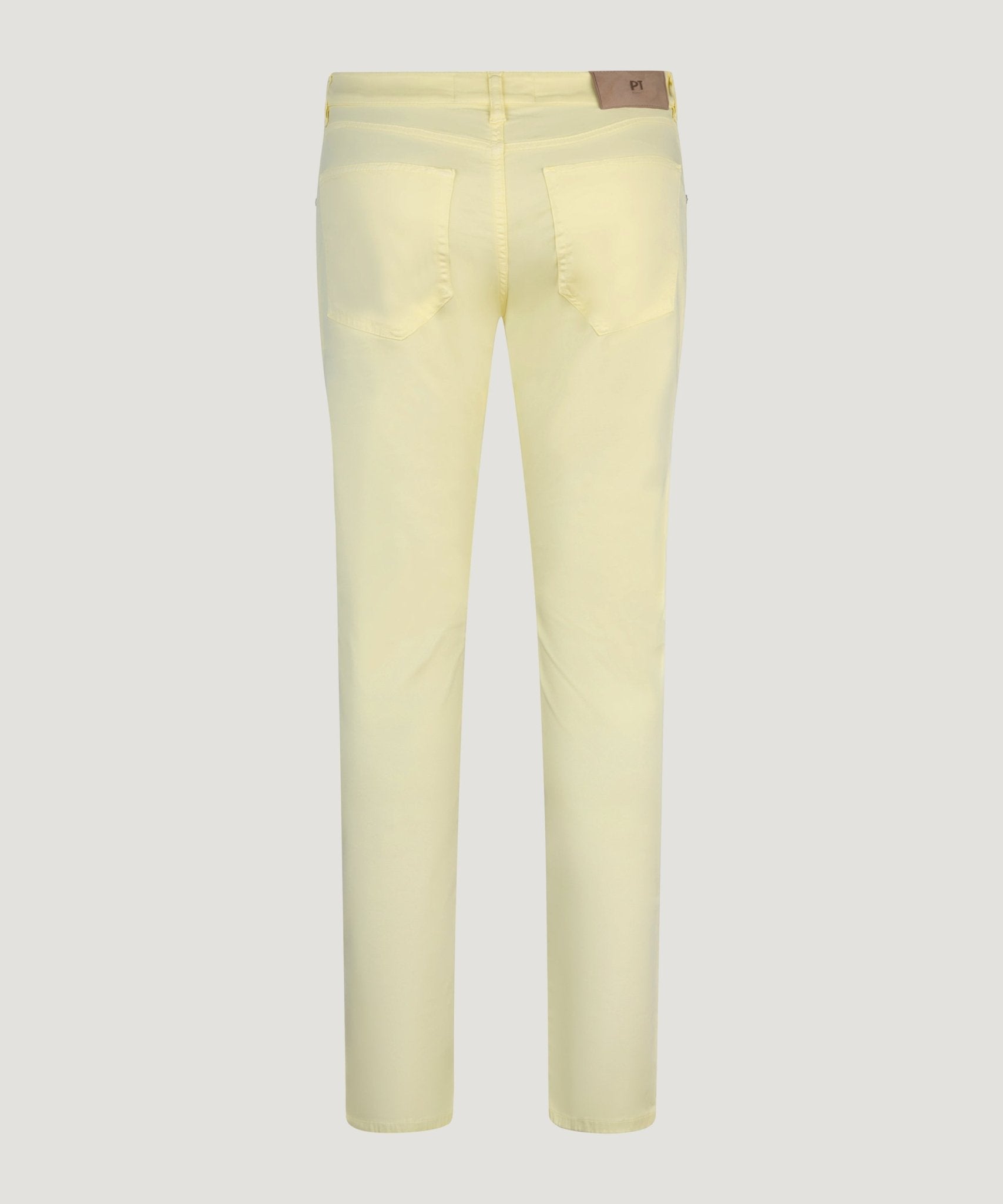 PT Torino 5 - pocket Jazz Updated katoen/lyocell stretch lichtgeel - THE SOCIETY SHOP