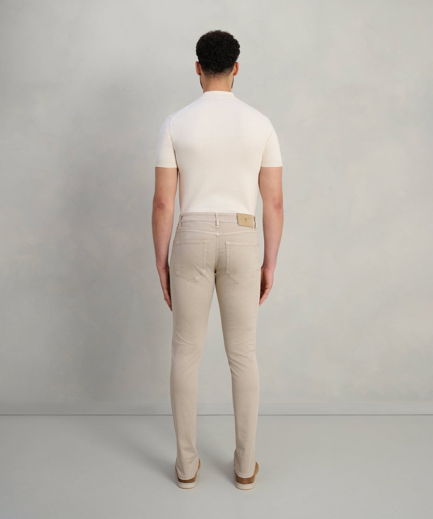 PT Torino 5 - pocket katoen/lyocell stretch beige - THE SOCIETY SHOP