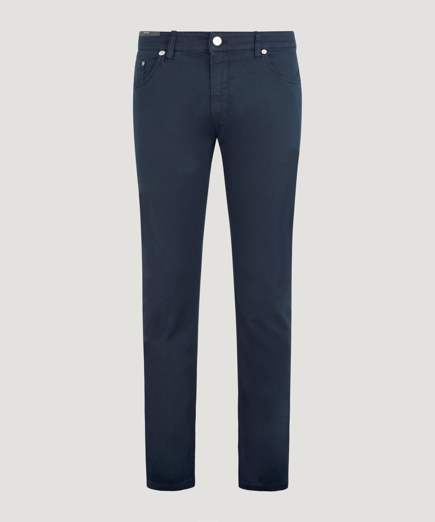 PT Torino 5 - pocket katoen/lyocell stretch donkerblauw - THE SOCIETY SHOP