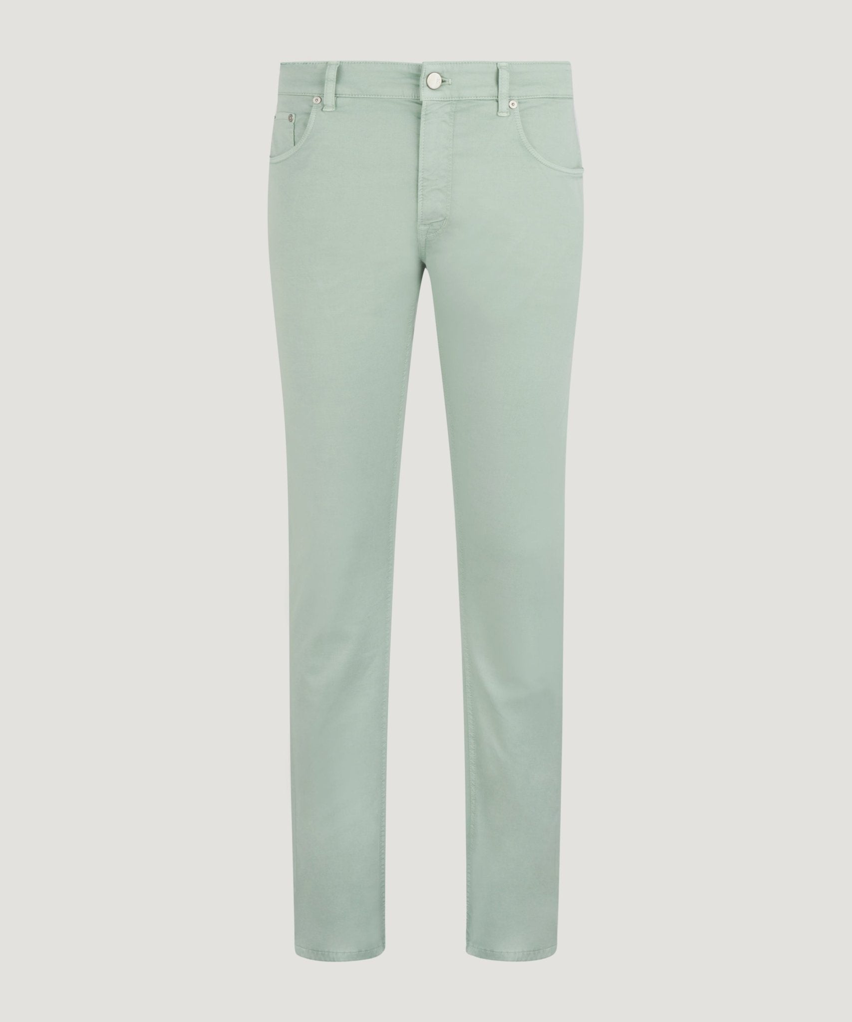 PT Torino 5 - pocket katoen/lyocell stretch mintgroen - THE SOCIETY SHOP