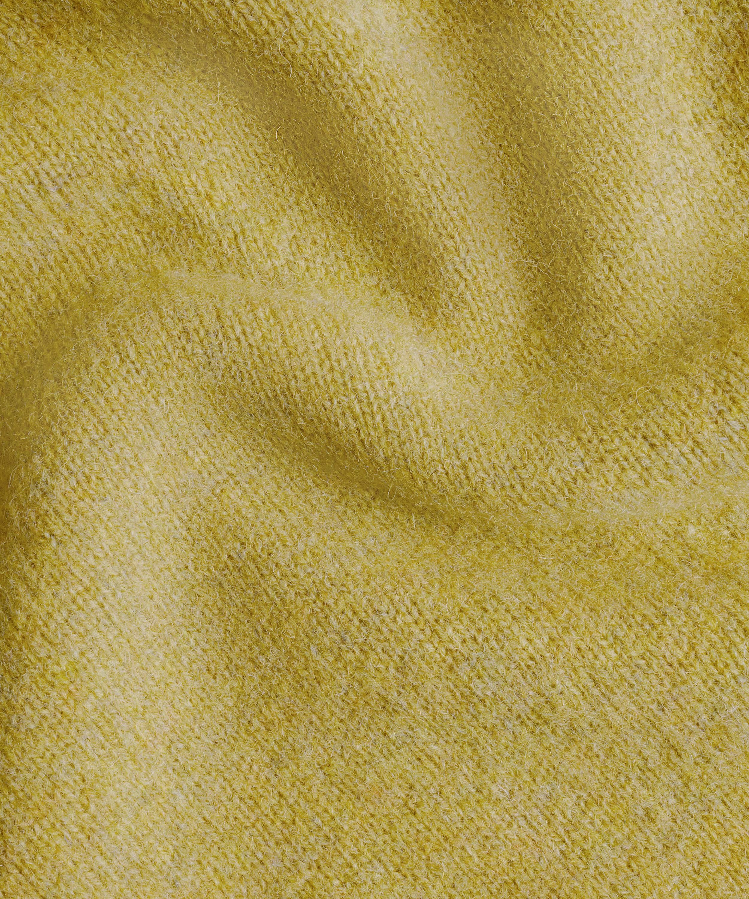 Seamless coltrui Shetland wol geel