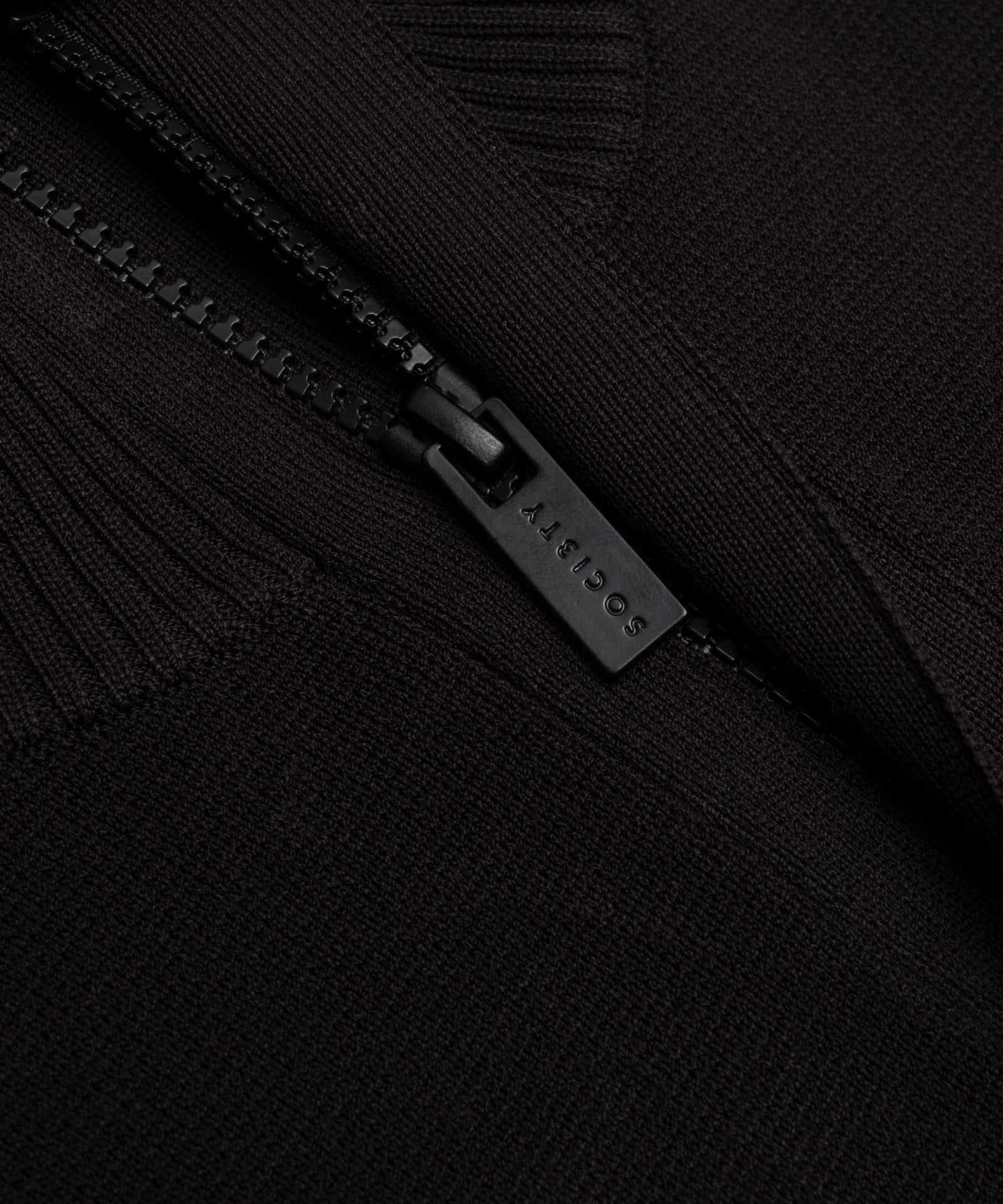 Half-zip trui cool dry easy stretch donkerbruin