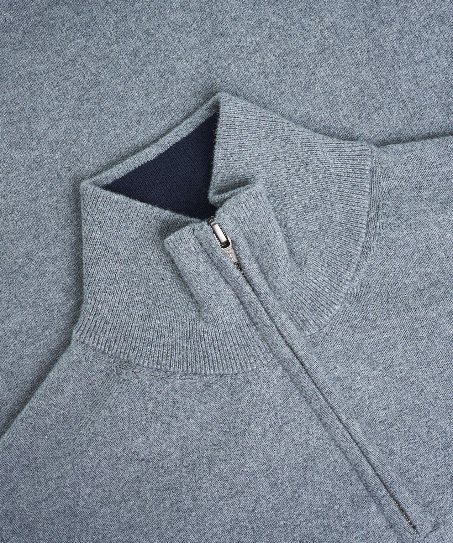 PULLOVER ZIP-NECK CO WS