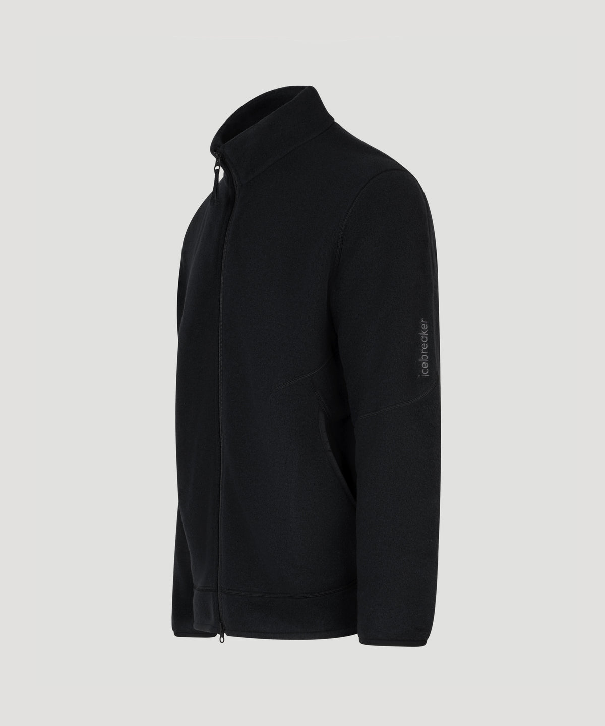 800 RealFleece™ Classic Pile jacket TENCEL/merinowol/polyamide zwart