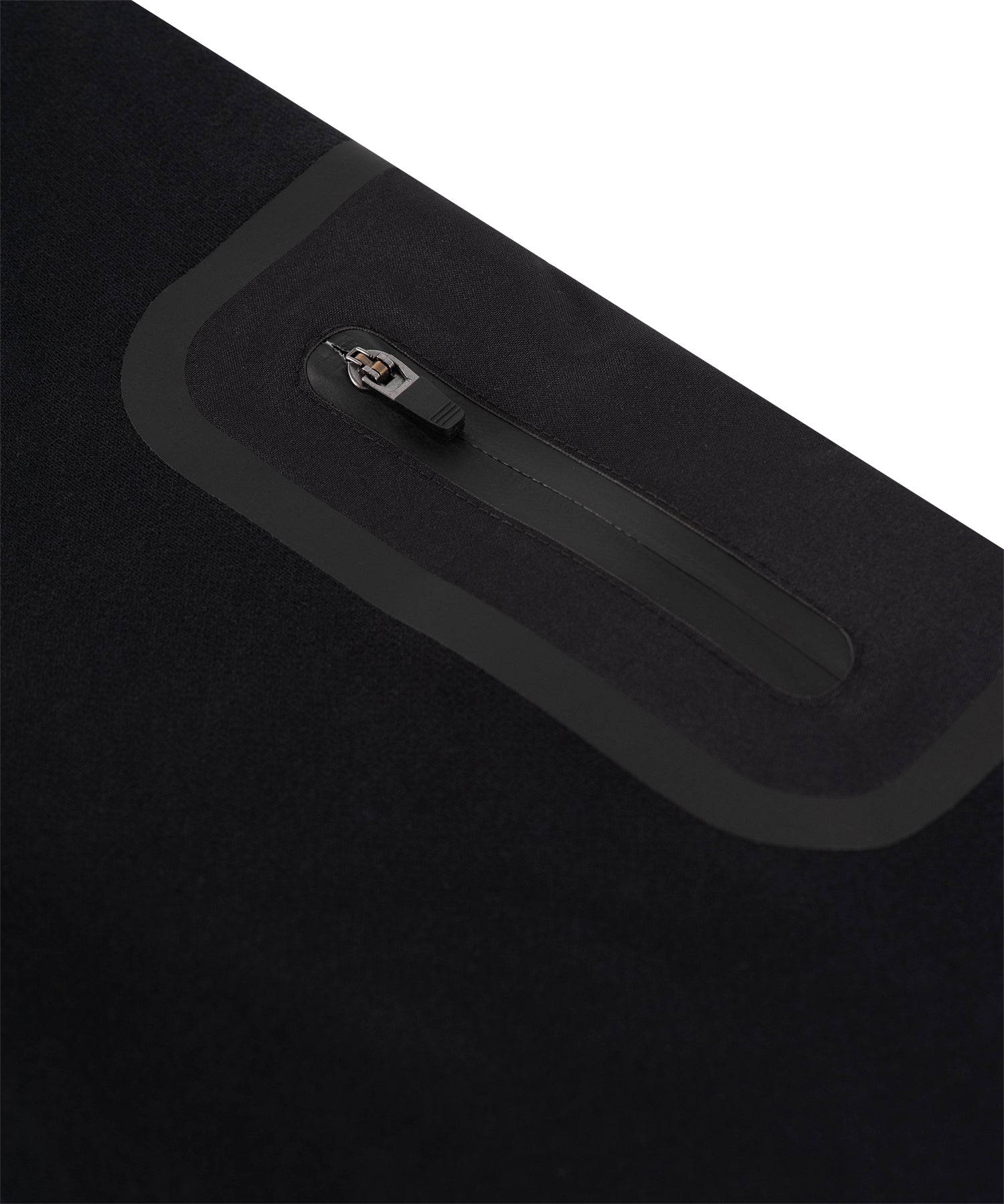 Sweatshirt crewneck katoen zwart