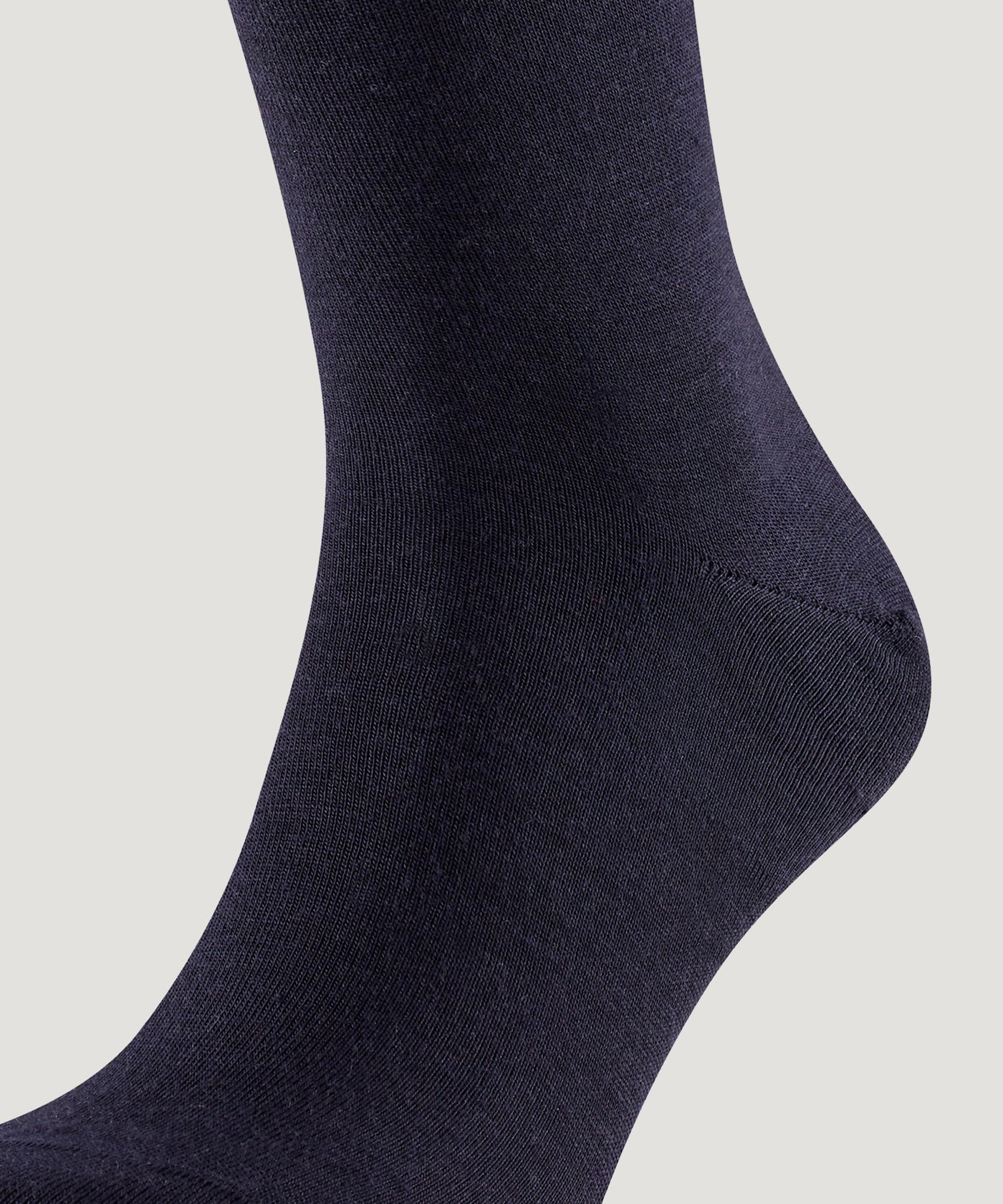 Airport kniekousen wol/katoen donkerblauw