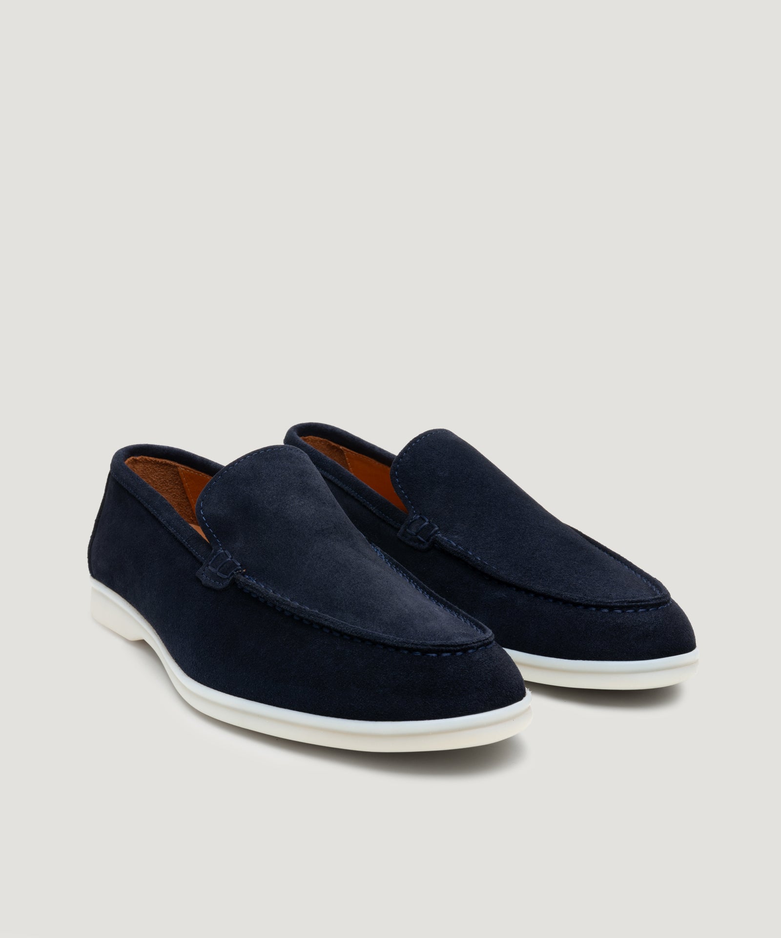 Summer Loafer suède donkerblauw