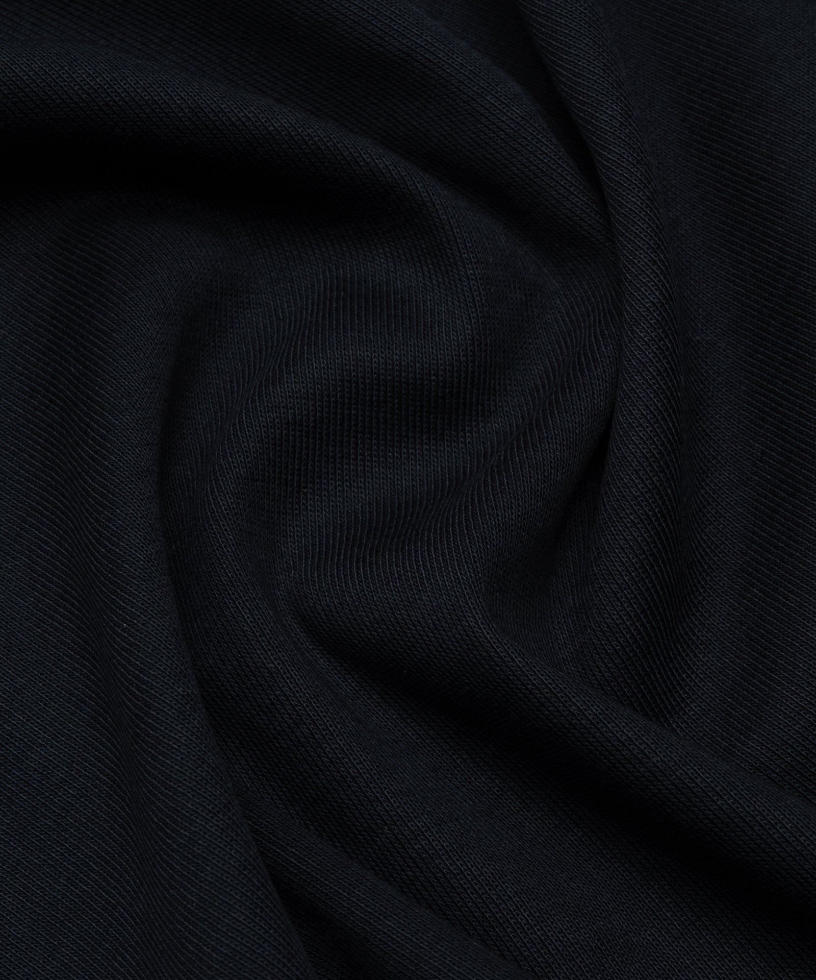 T-shirt mercerized katoen donkerblauw