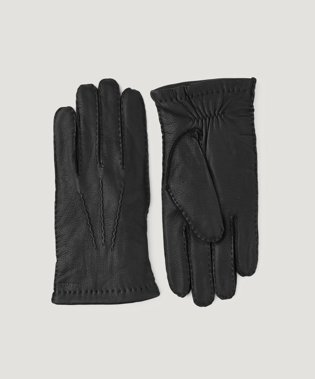 Matthew deerskin handschoenen zwart