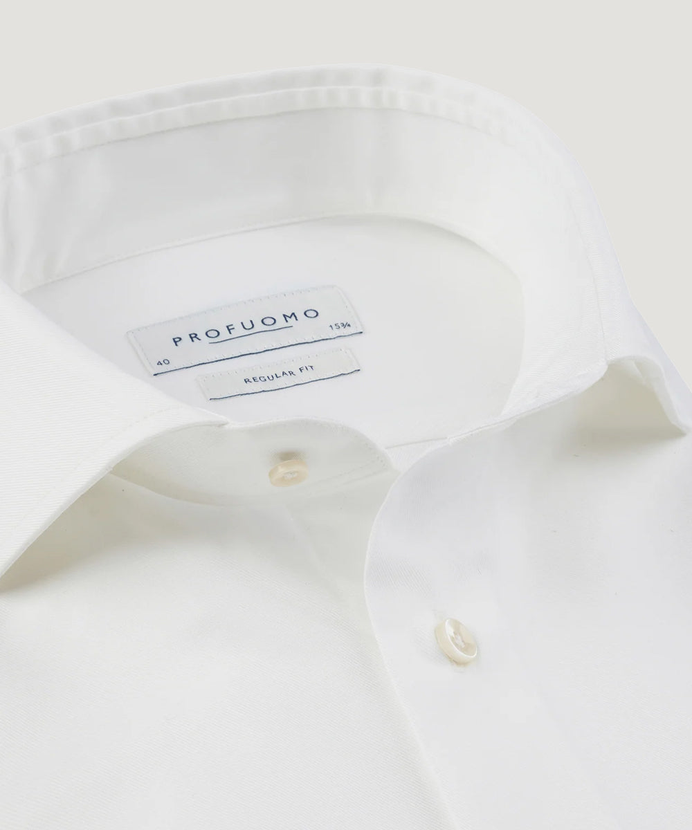 Overhemd royal twill no.1 wit