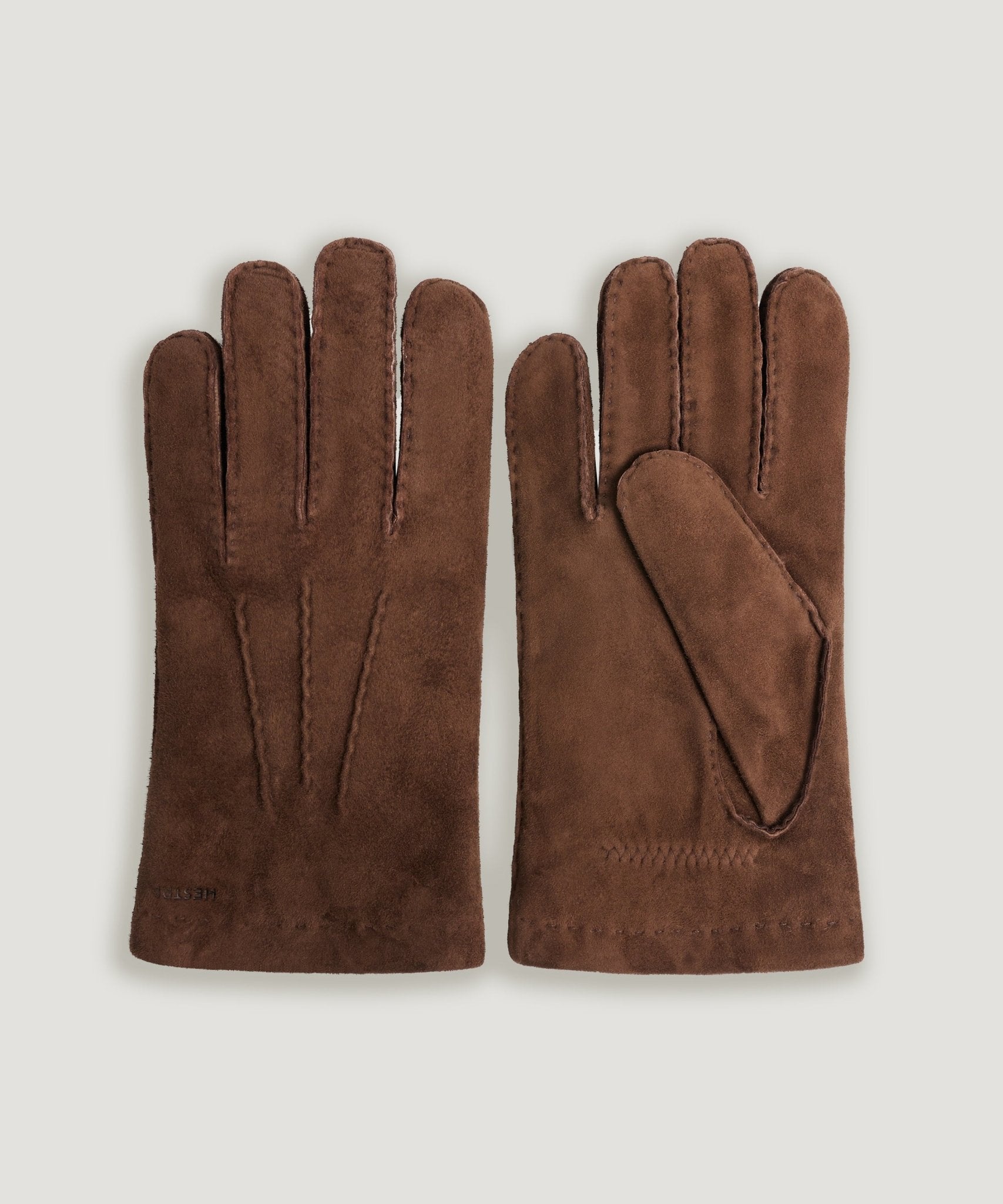 Hestra Arthur handschoenen lamssuède espresso - THE SOCIETY SHOP