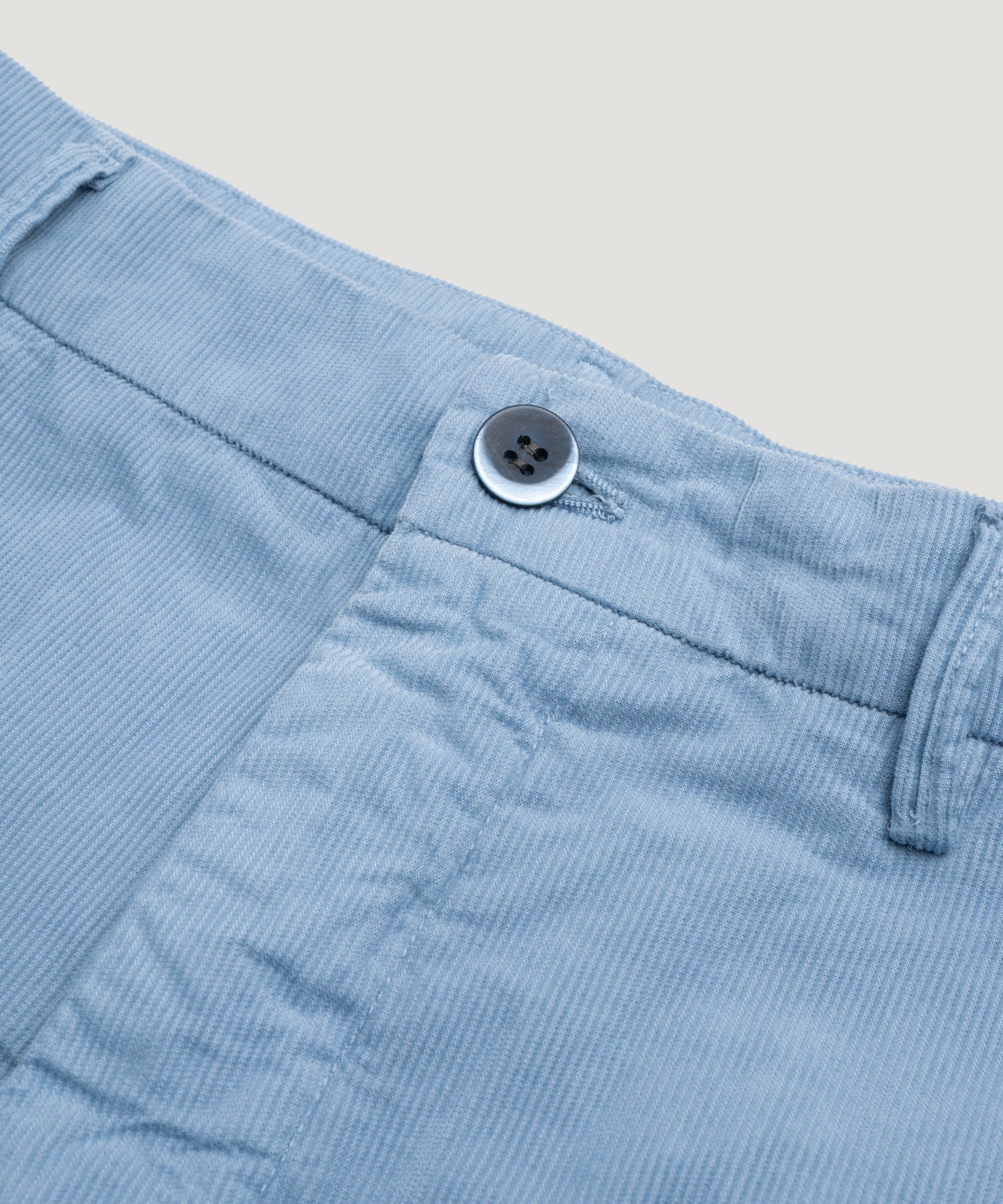 Mason's Bermuda shorts baby cord katoen stretch lichtblauw - THE SOCIETY SHOP