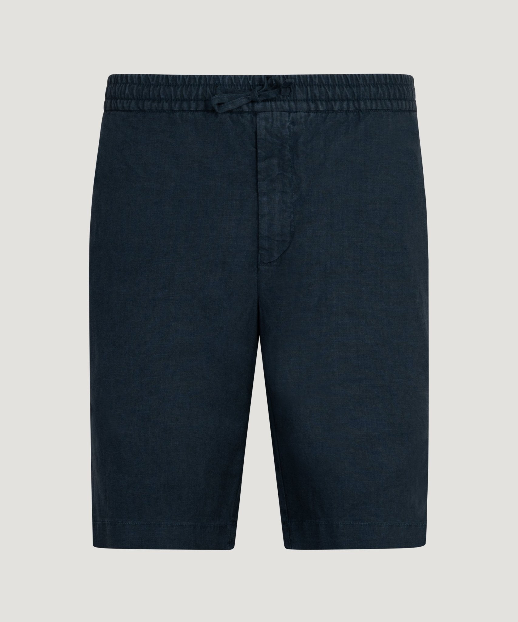 SOCI3TY Limited Fashion Bermuda shorts gewassen linnen donkerblauw - THE SOCIETY SHOP