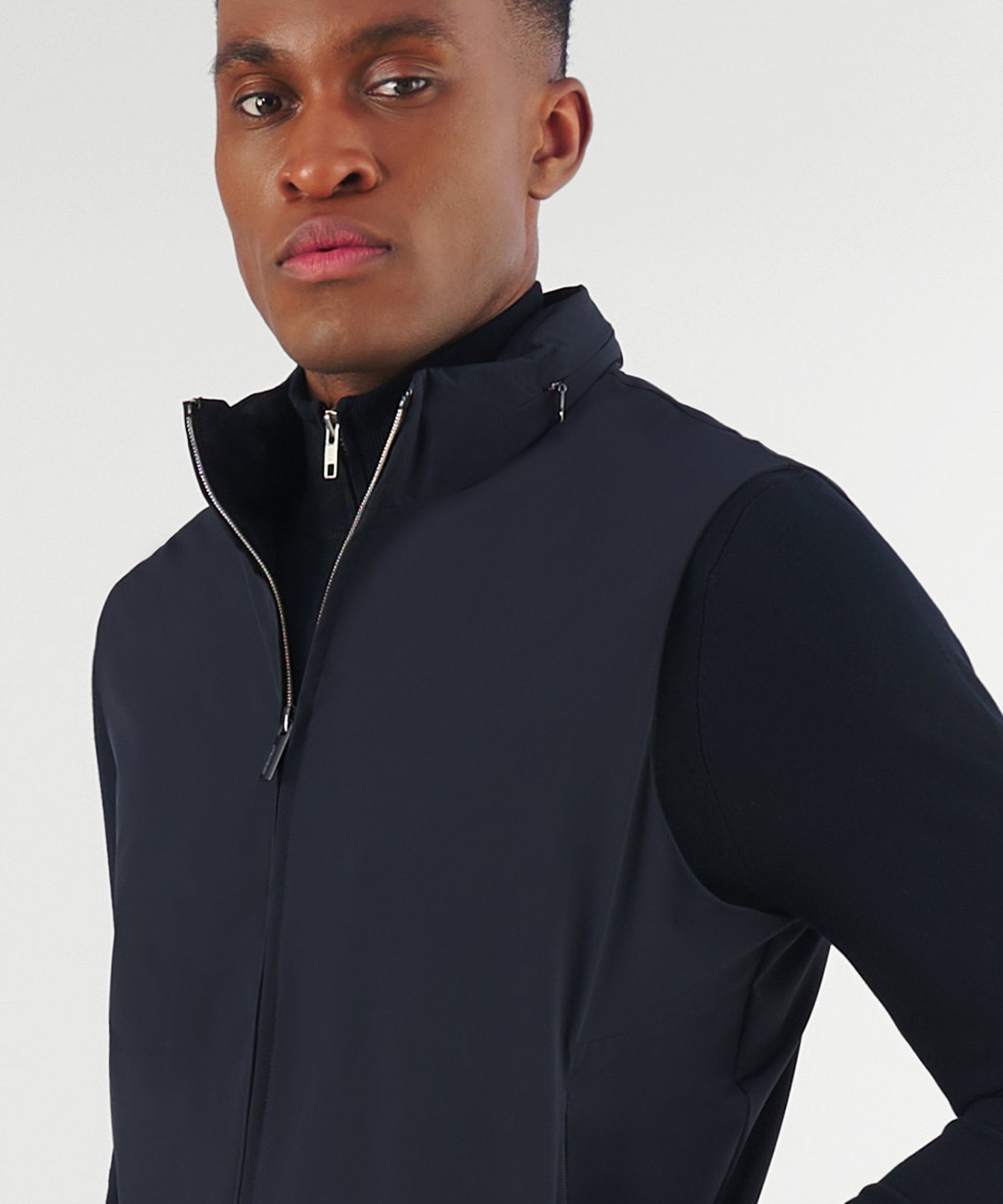 Roberto Ricci Design Bodywarmer techfabric donkerblauw - The Society Shop