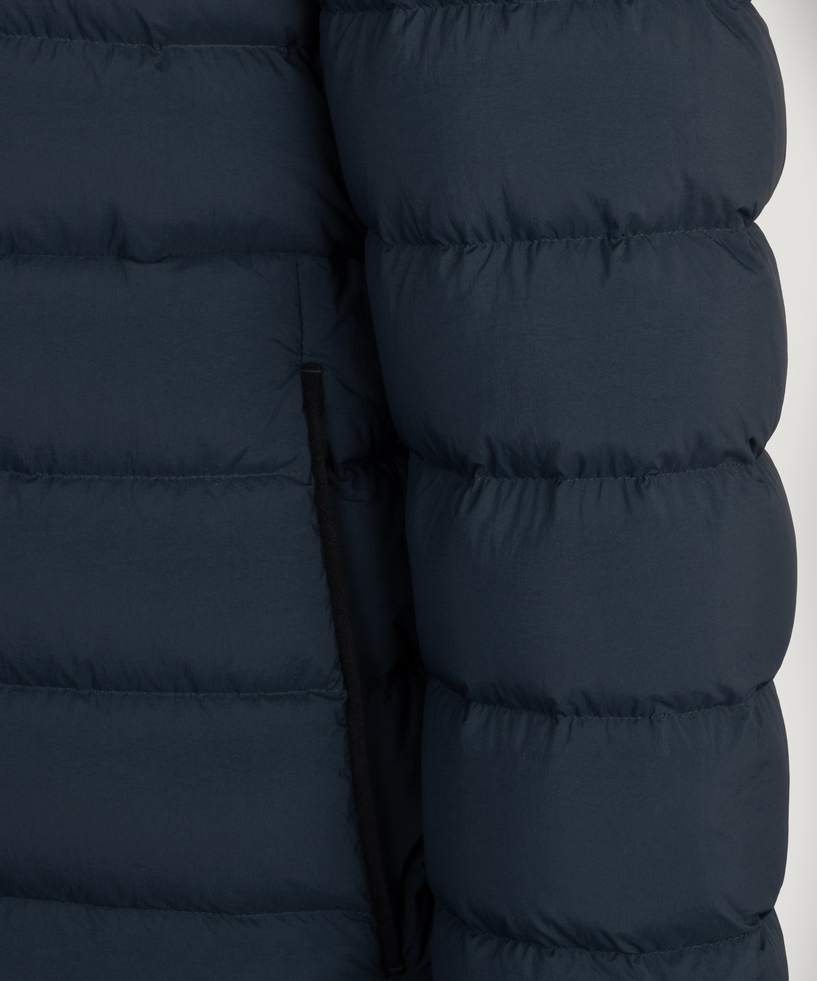 Peuterey Boggs Grs 05 gewatteerde jas donkerblauw - THE SOCIETY SHOP