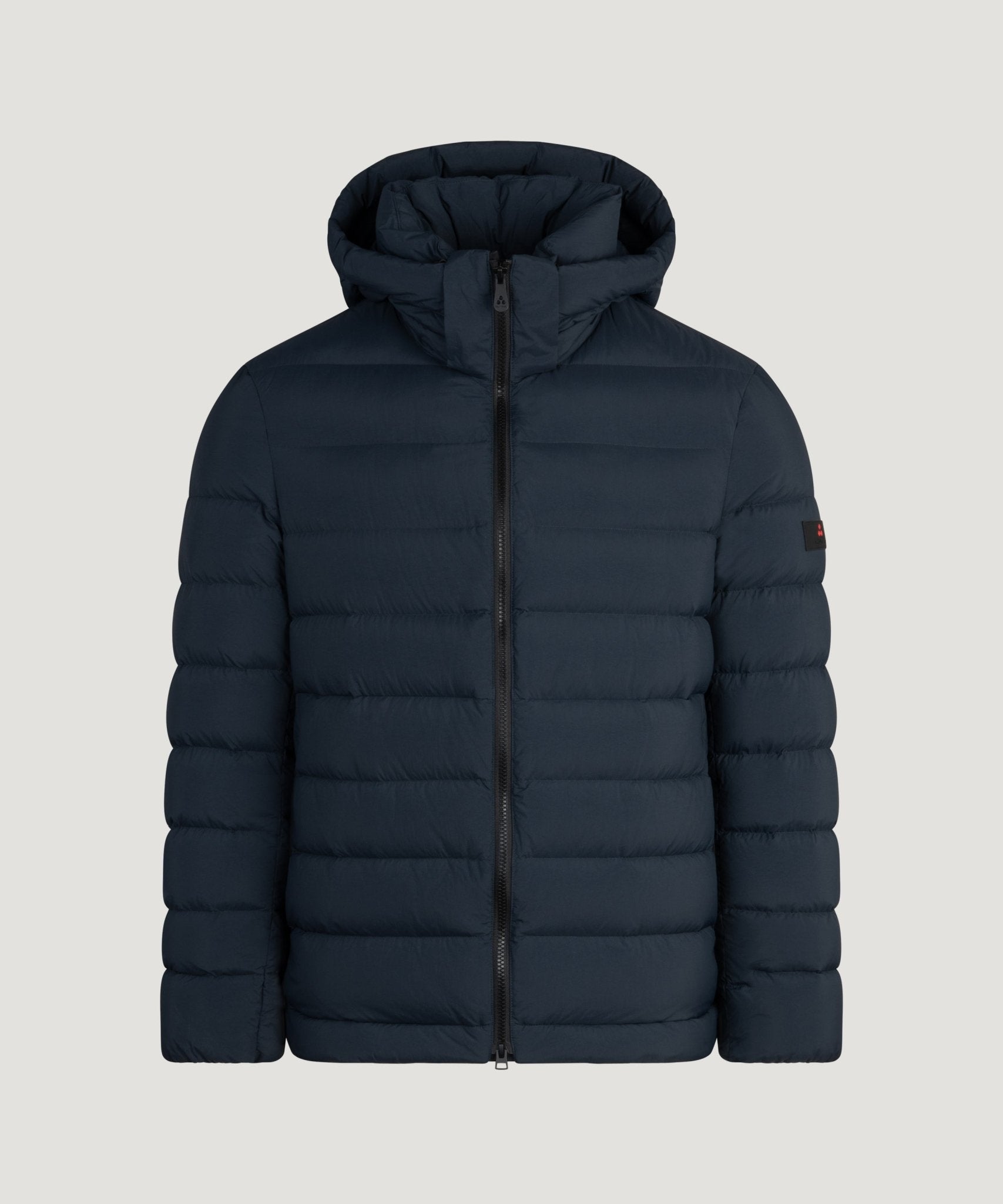Peuterey Boggs Grs 05 gewatteerde jas donkerblauw - THE SOCIETY SHOP