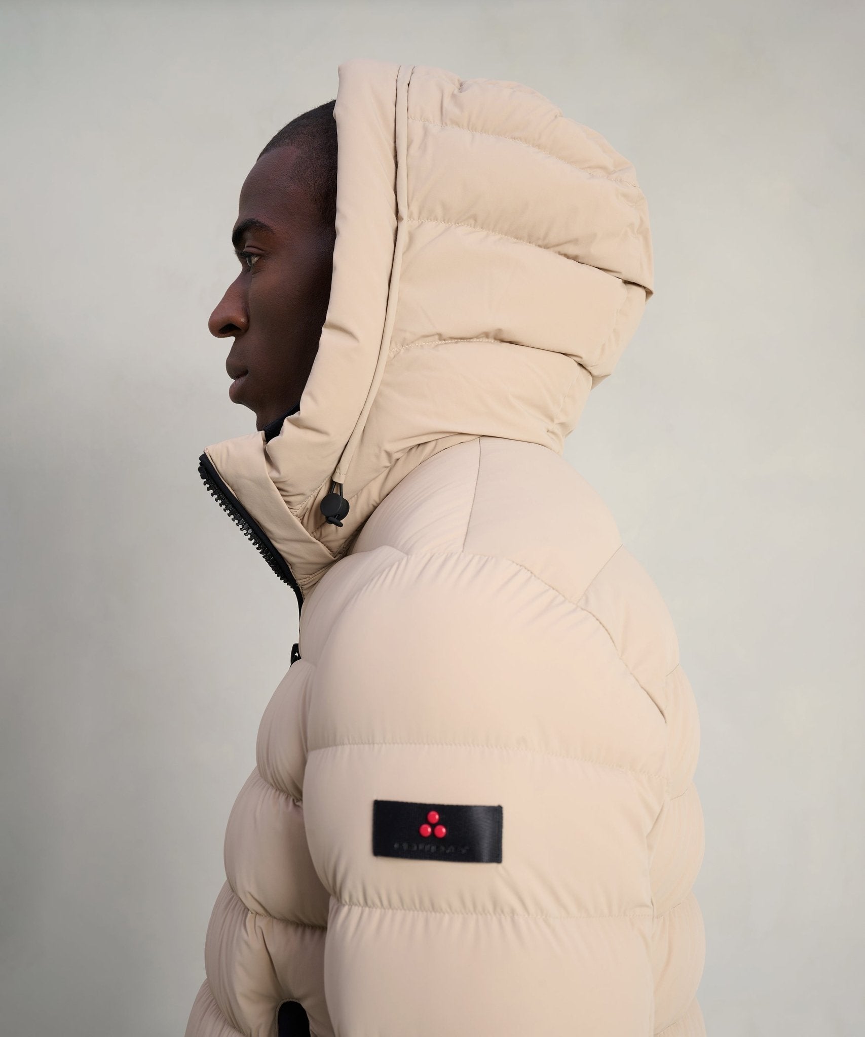 Peuterey Boggs NS 04 donsjas beige - THE SOCIETY SHOP