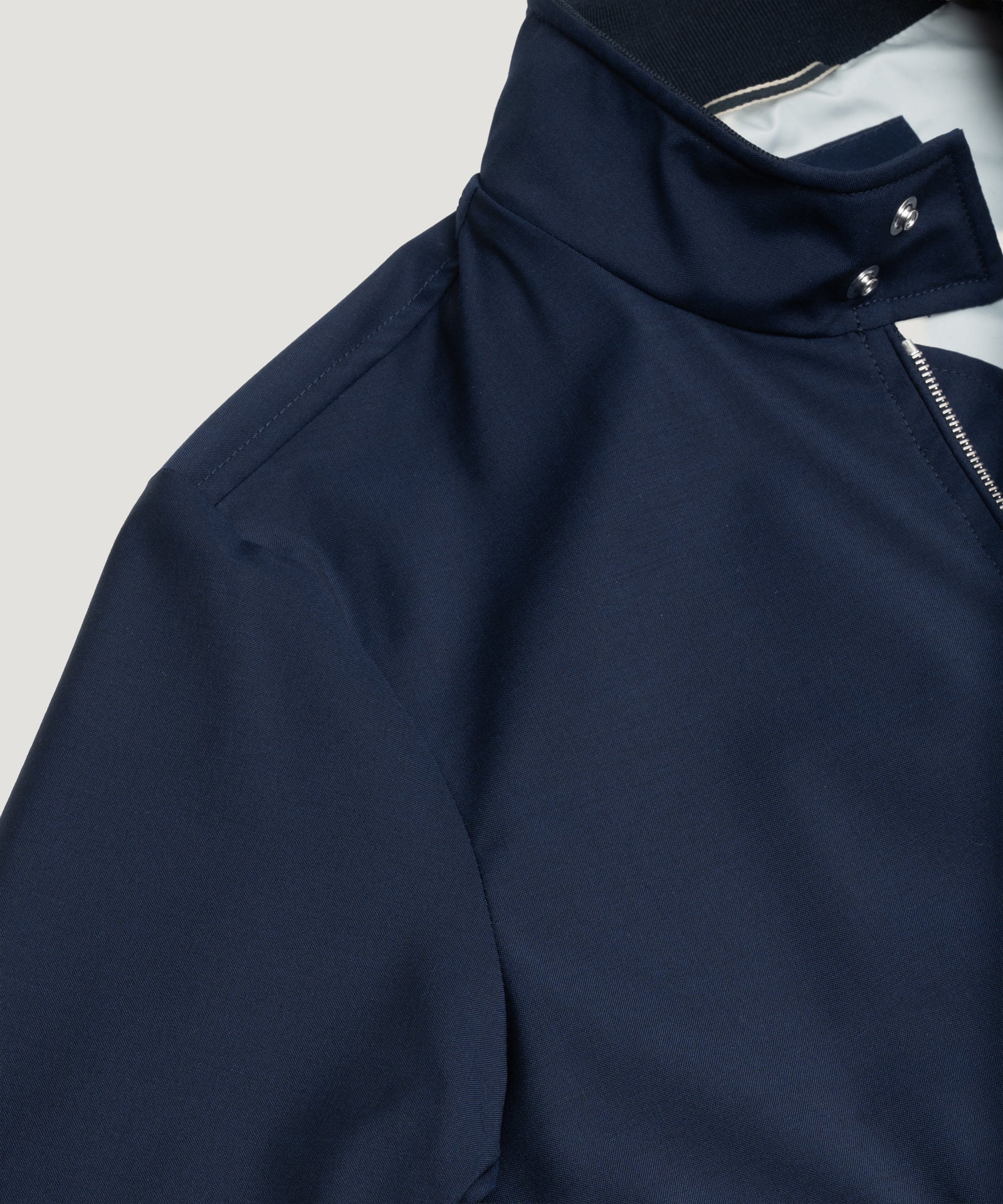 SOCI3TY Limited Fashion Bomber jacket wol Green Storm System® donkerblauw - THE SOCIETY SHOP