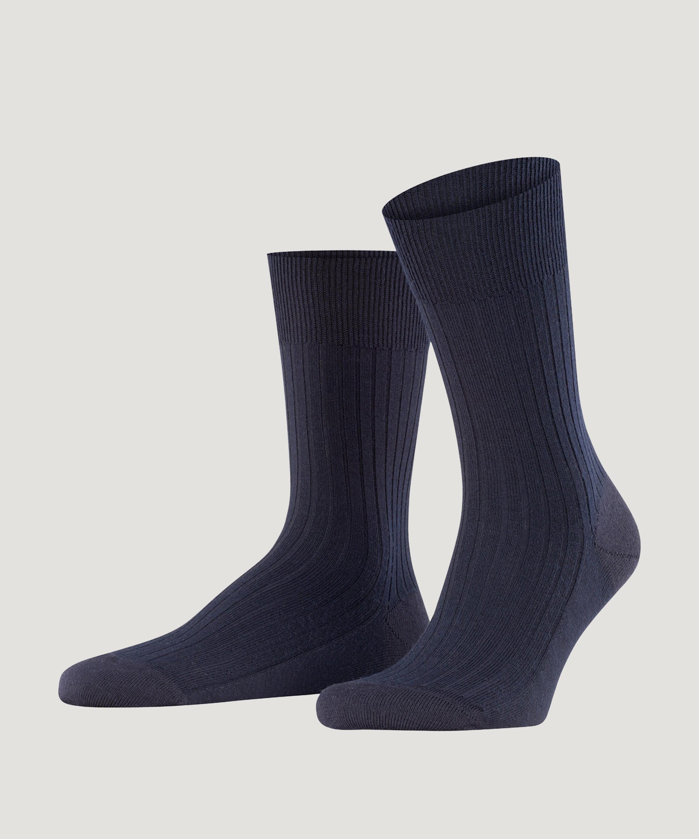 Falke Bristol Pure sokken donkerblauw - THE SOCIETY SHOP