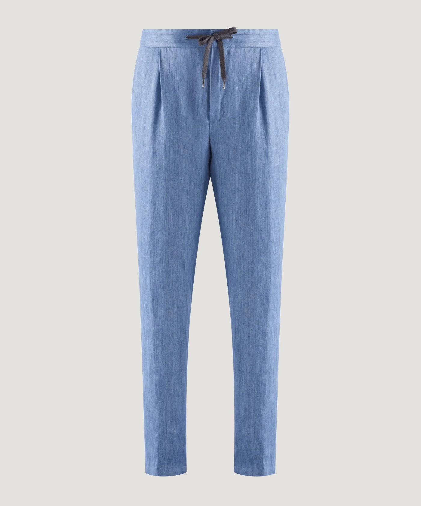 SOCI3TY Broek lichtblauw linnen - The Society Shop