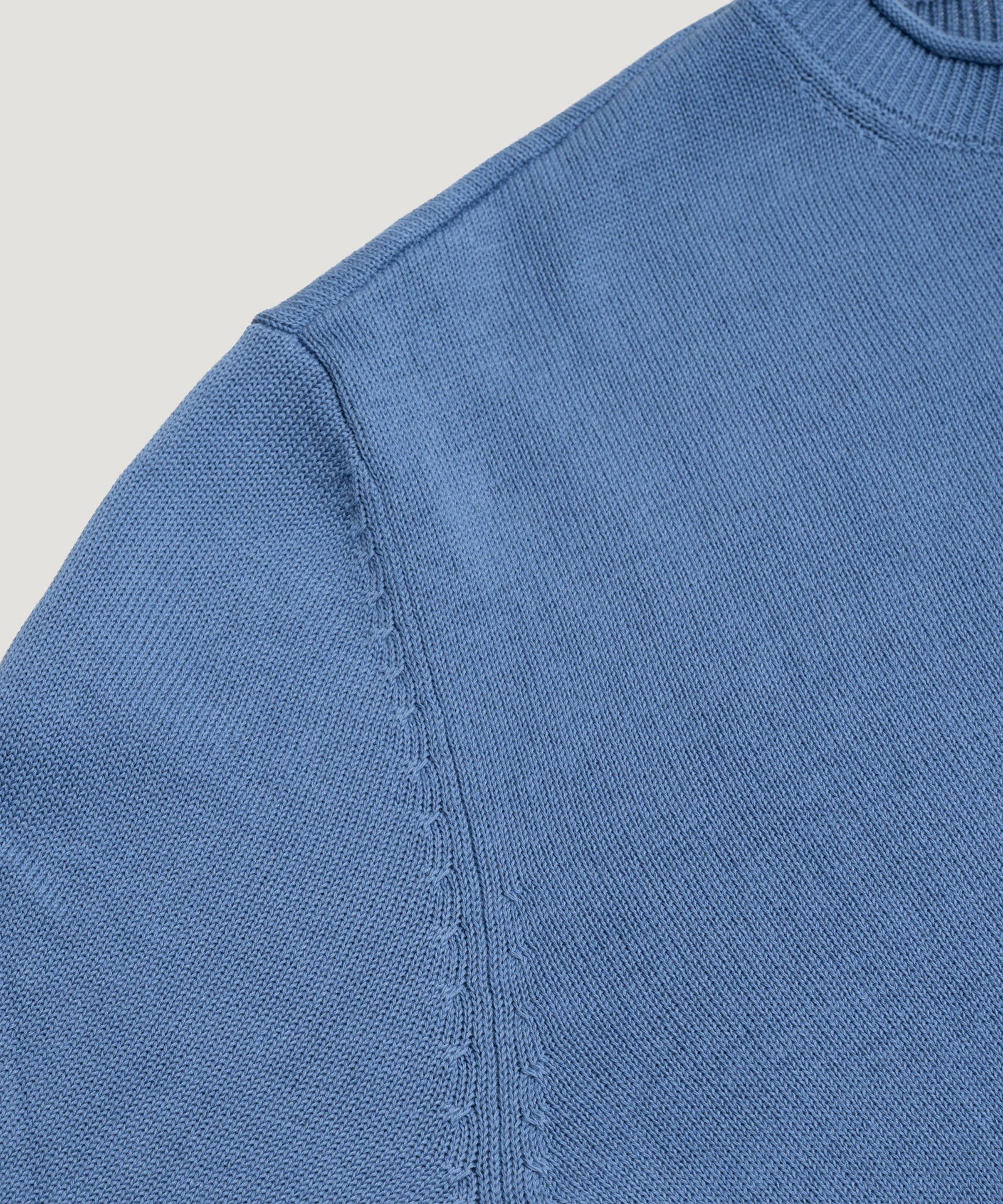 Peuterey Caliper knitted trui katoen blauw - THE SOCIETY SHOP