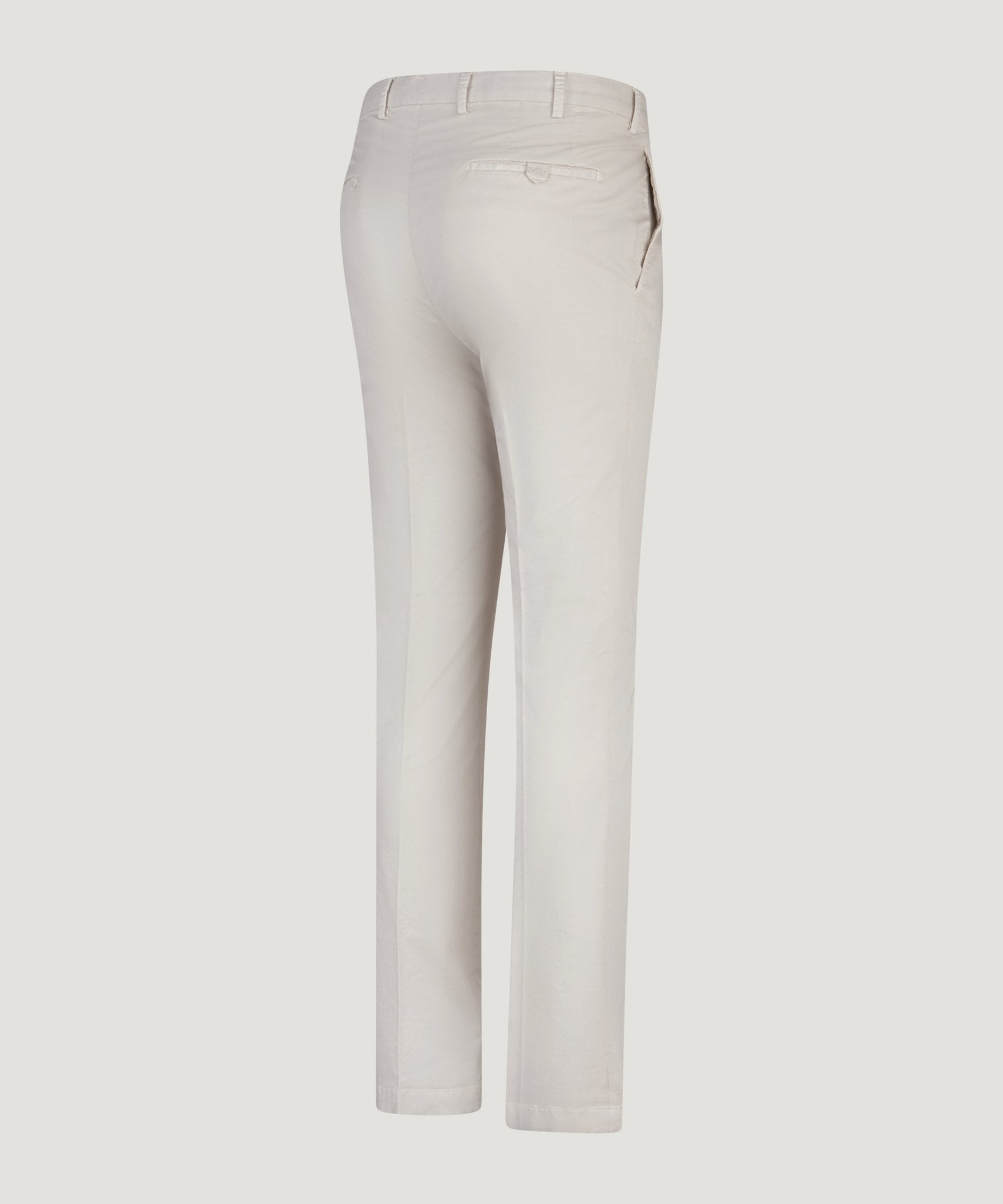 SOCI3TY Limited Fashion Chino slim 1 pleat katoen stretch beige - THE SOCIETY SHOP