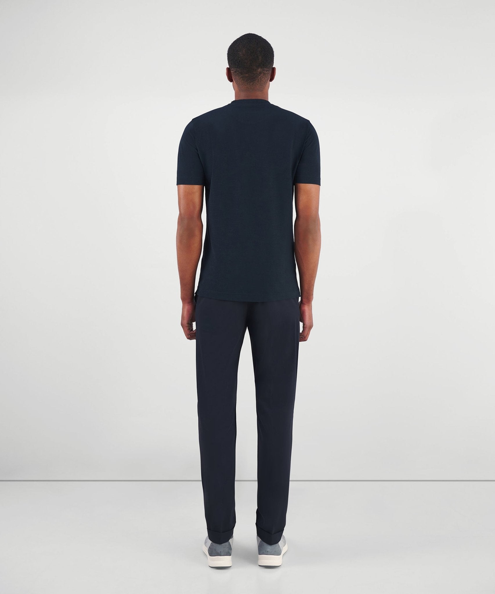 Roberto Ricci Design Chino tech fabric donkerblauw - The Society Shop
