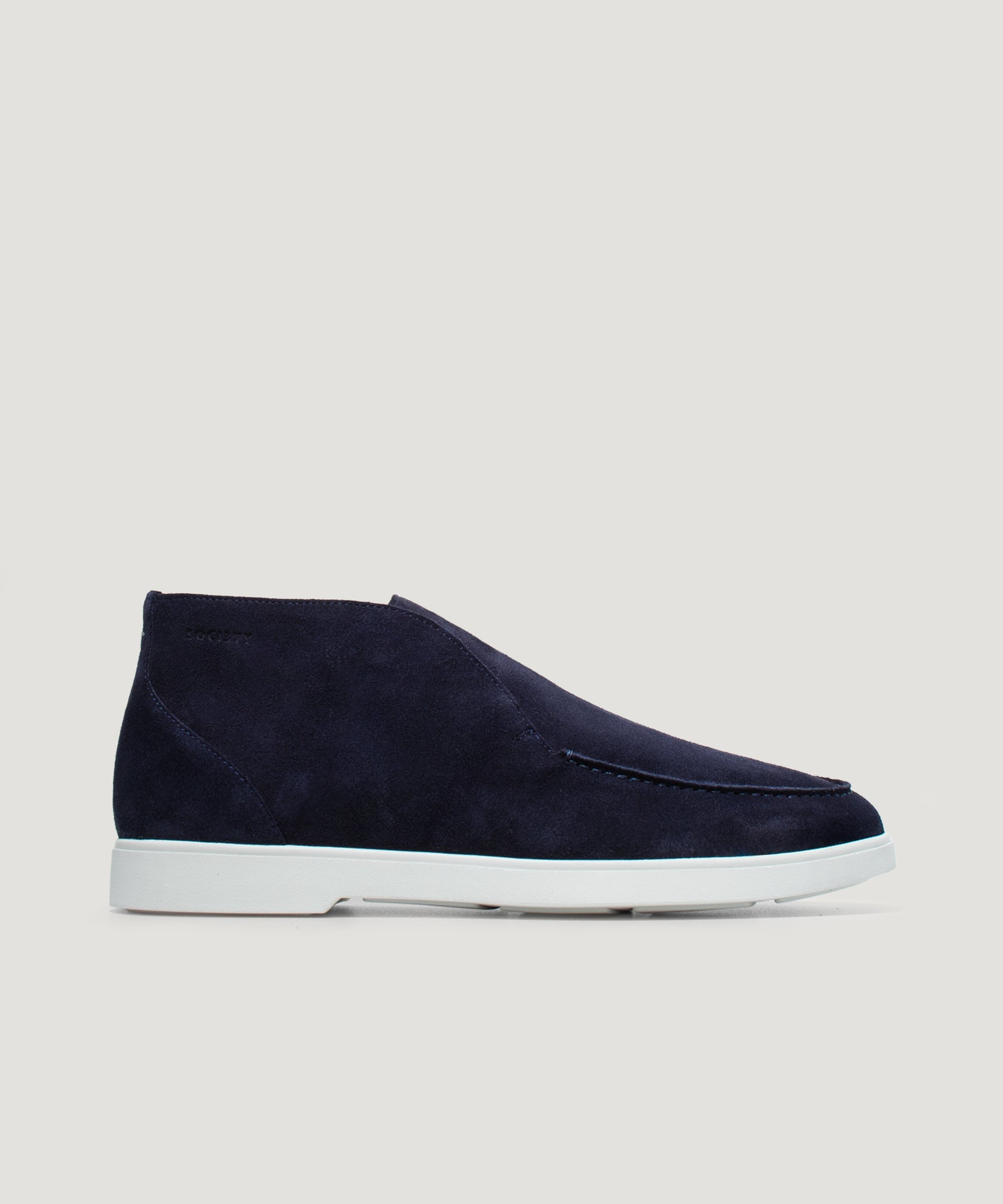 SOCI3TY Limited Fashion City Loafer suède donkerblauw - THE SOCIETY SHOP