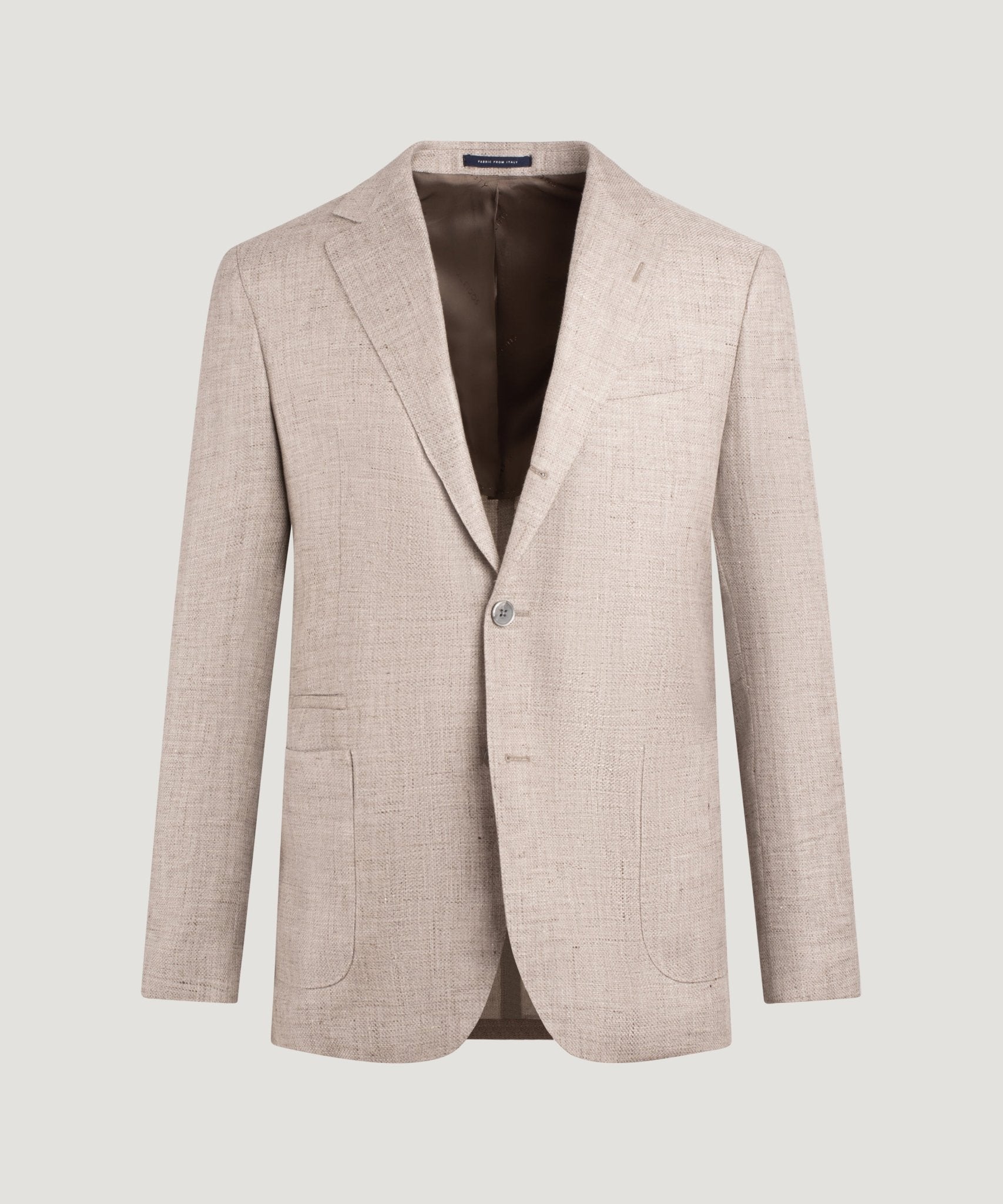 SOCI3TY Limited Fashion Colbert linnen/wol zand - THE SOCIETY SHOP