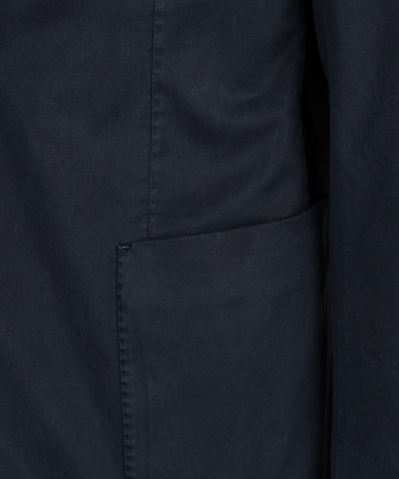 SOCI3TY Limited Fashion Colbert lyocell/katoen stretch garment-dyed donkerblauw - THE SOCIETY SHOP